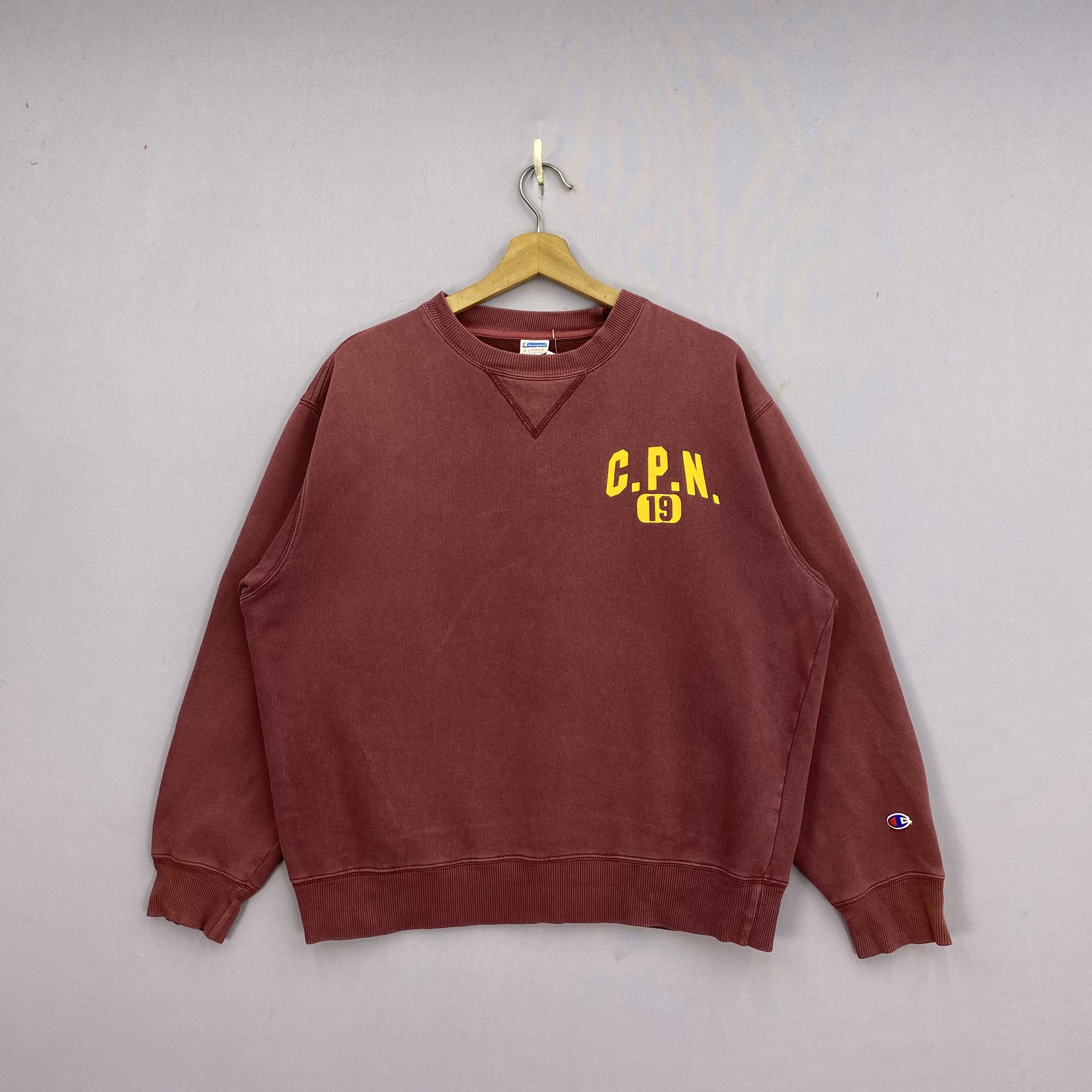 Champion Vintage Champion Sweater CPN 19 Sweatshirt Pullover Size US L / EU 52-54 / 3 - 2 Thumbnail
