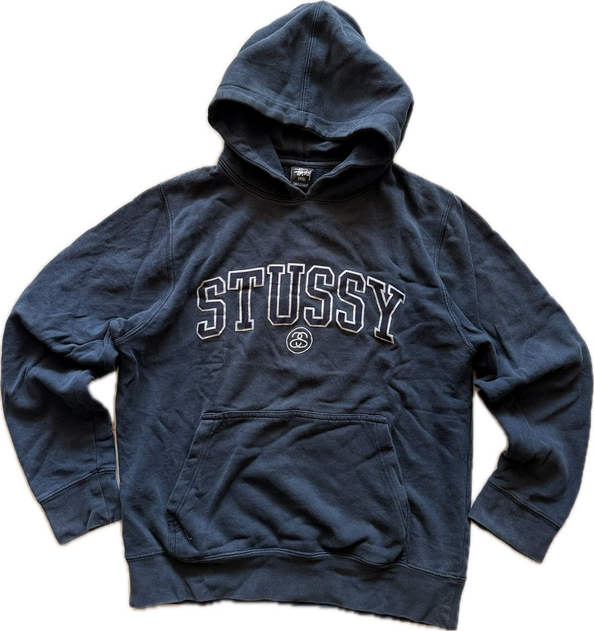Stussy Vintage Stussy Skater Spelled Out Hoodie Size US S / EU 44-46 / 1 - 1 Thumbnail