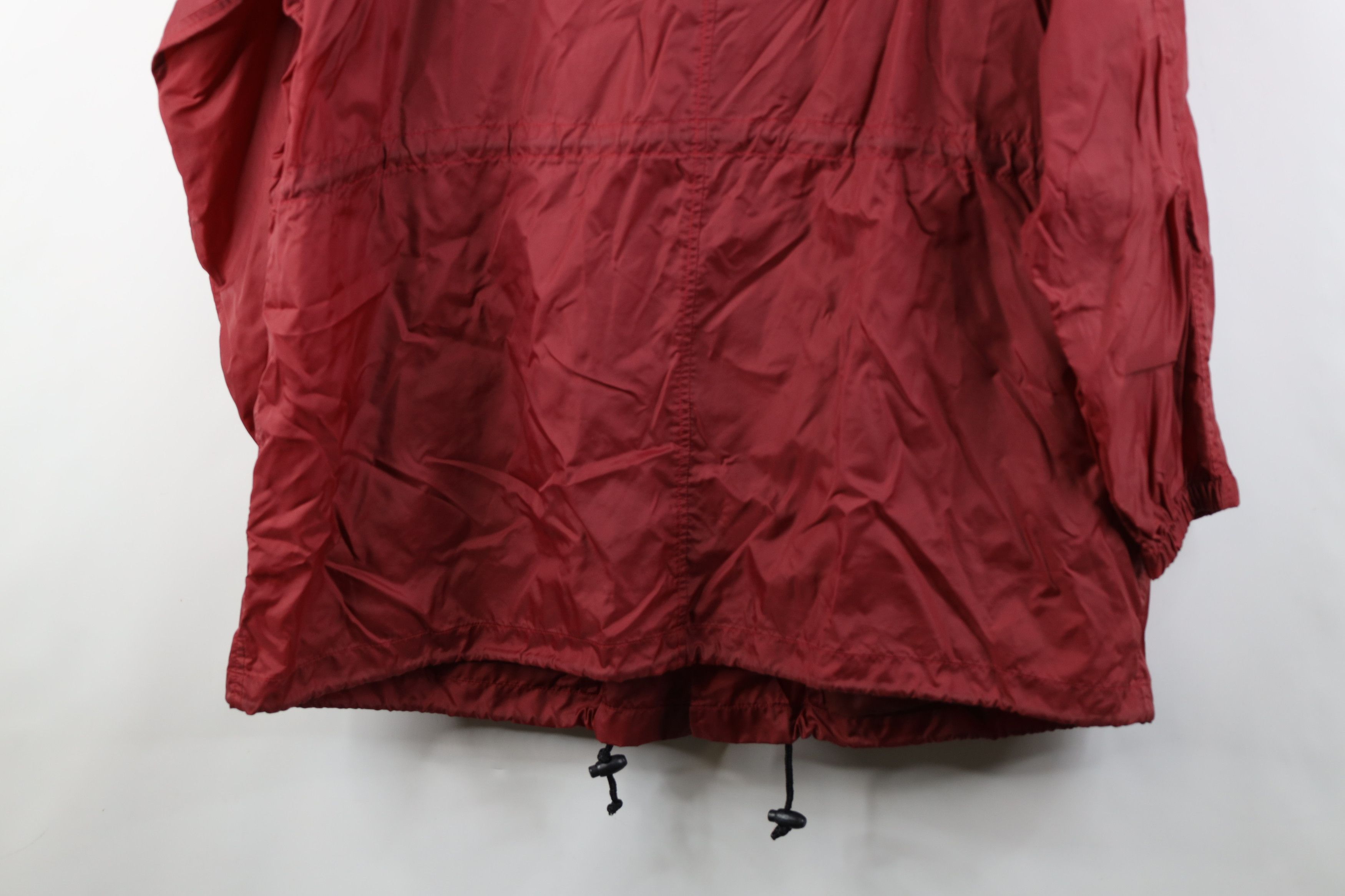 Gap Vintage 90s Gap Full Zip Hooded Windbreaker Parka Jacket Red Size US M / EU 48-50 / 2 - 16 Thumbnail