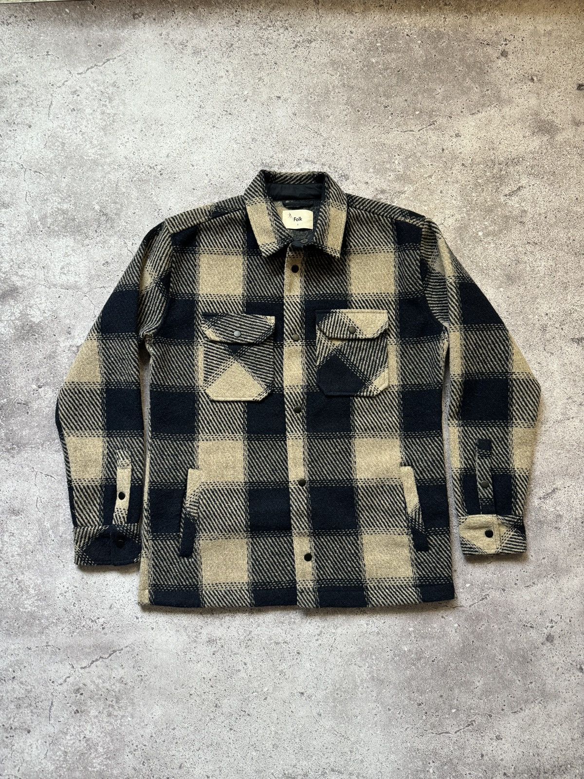 Folk Folk Overshirt Jacket Multicolor Size 3 Size US M / EU 48-50 / 2 - 3 Thumbnail
