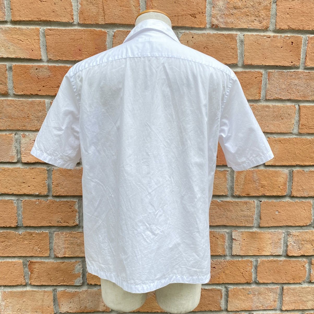 Junya Watanabe JUNYA WATANABE COMNE des GARCONS MAN Zip Pocket White Shirt Size US M / EU 48-50 / 2 - 17 Thumbnail