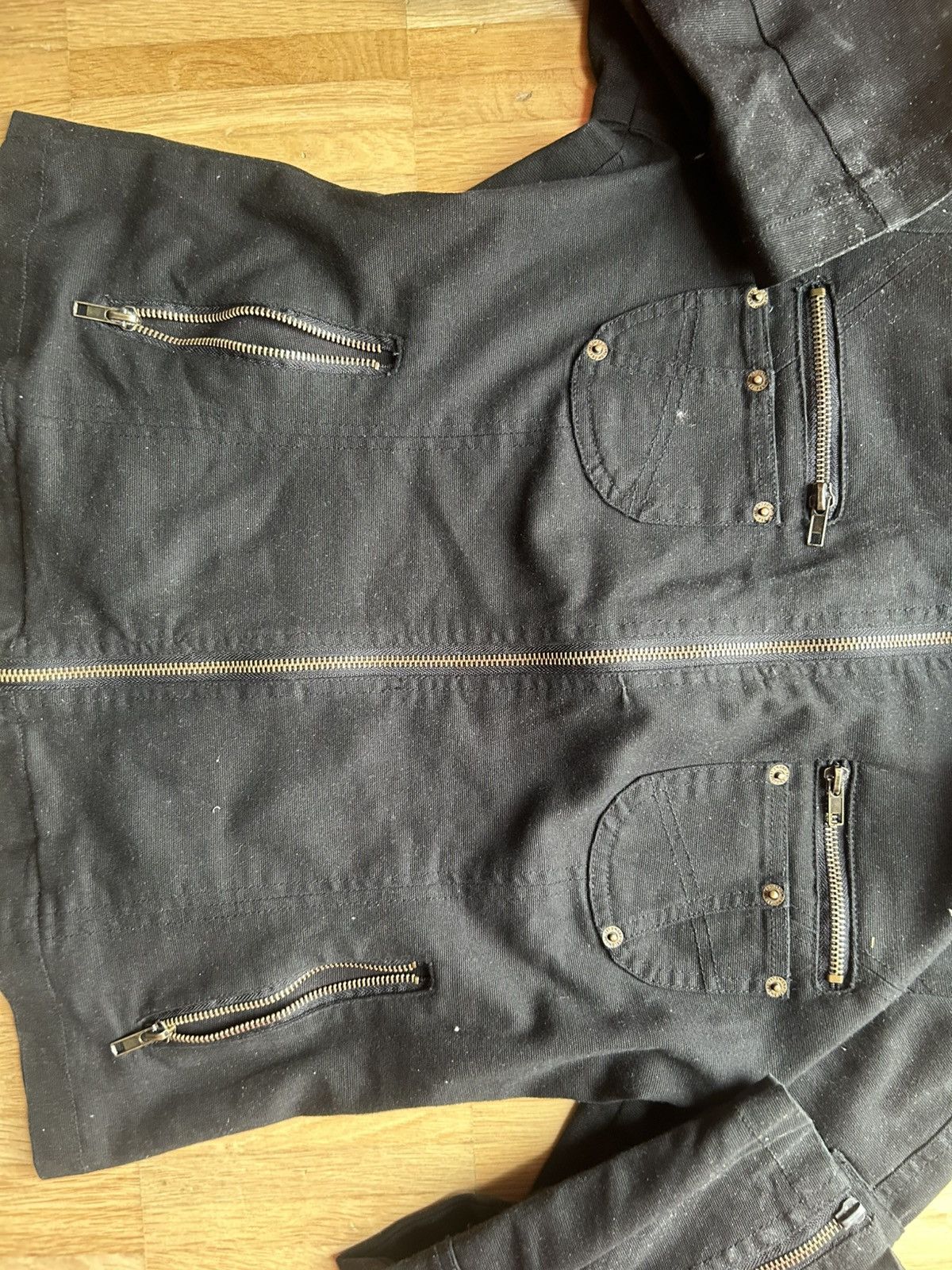 Japanese Brand × Le Grande Bleu (L.G.B.) Vintage Avant Garde Jacket with removeable Hood Size US M / EU 48-50 / 2 - 3 Thumbnail