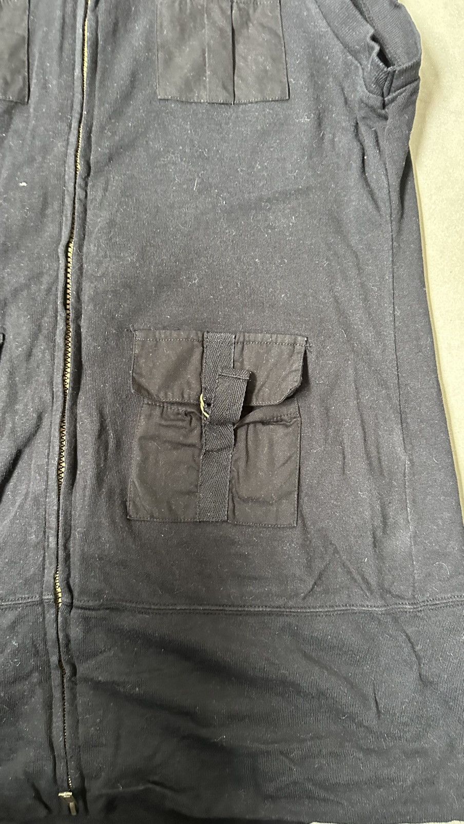 Japanese Brand Y2K PALEO2 PUNK GOTH BLACK OUTERWEAR MULTIPOCKET Size US S / EU 44-46 / 1 - 3 Thumbnail