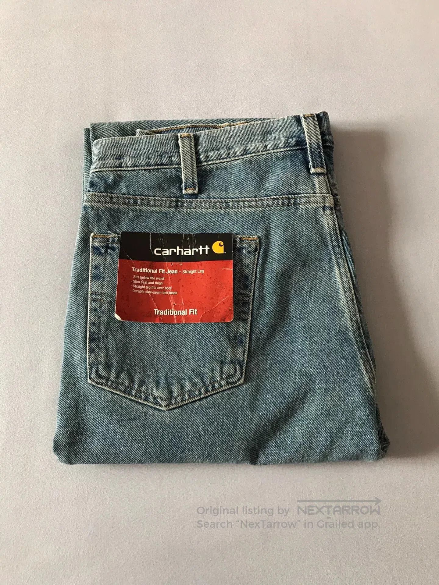 Carhartt Carhartt B480 Washed Jeans W36L30. Size US 36 / EU 52 - 1 Thumbnail