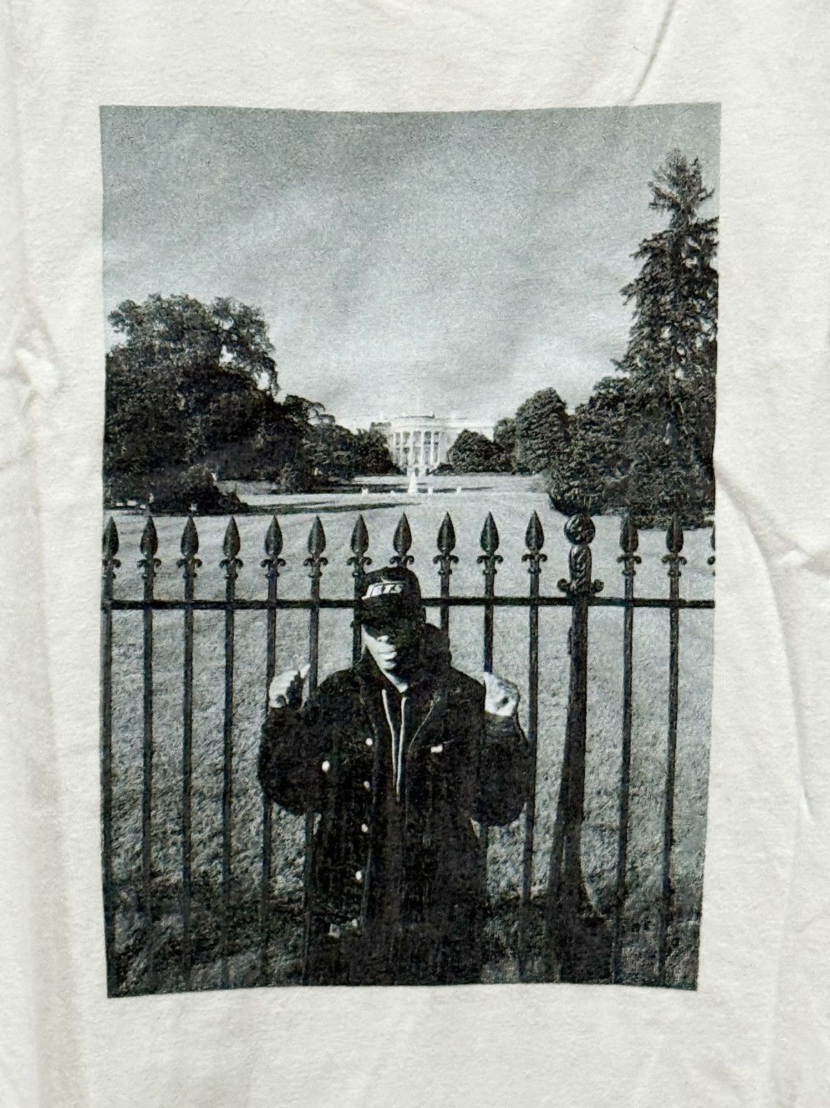 Public Enemy × Supreme × Undercover Supreme x Undercover Public Enemy White House Tee White Size US XL / EU 56 / 4 - 2 Thumbnail