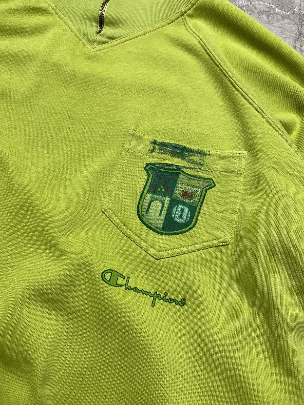 Champion × Vintage Vintage champion Made In USA Sweatshirt Size US XL / EU 56 / 4 - 3 Thumbnail