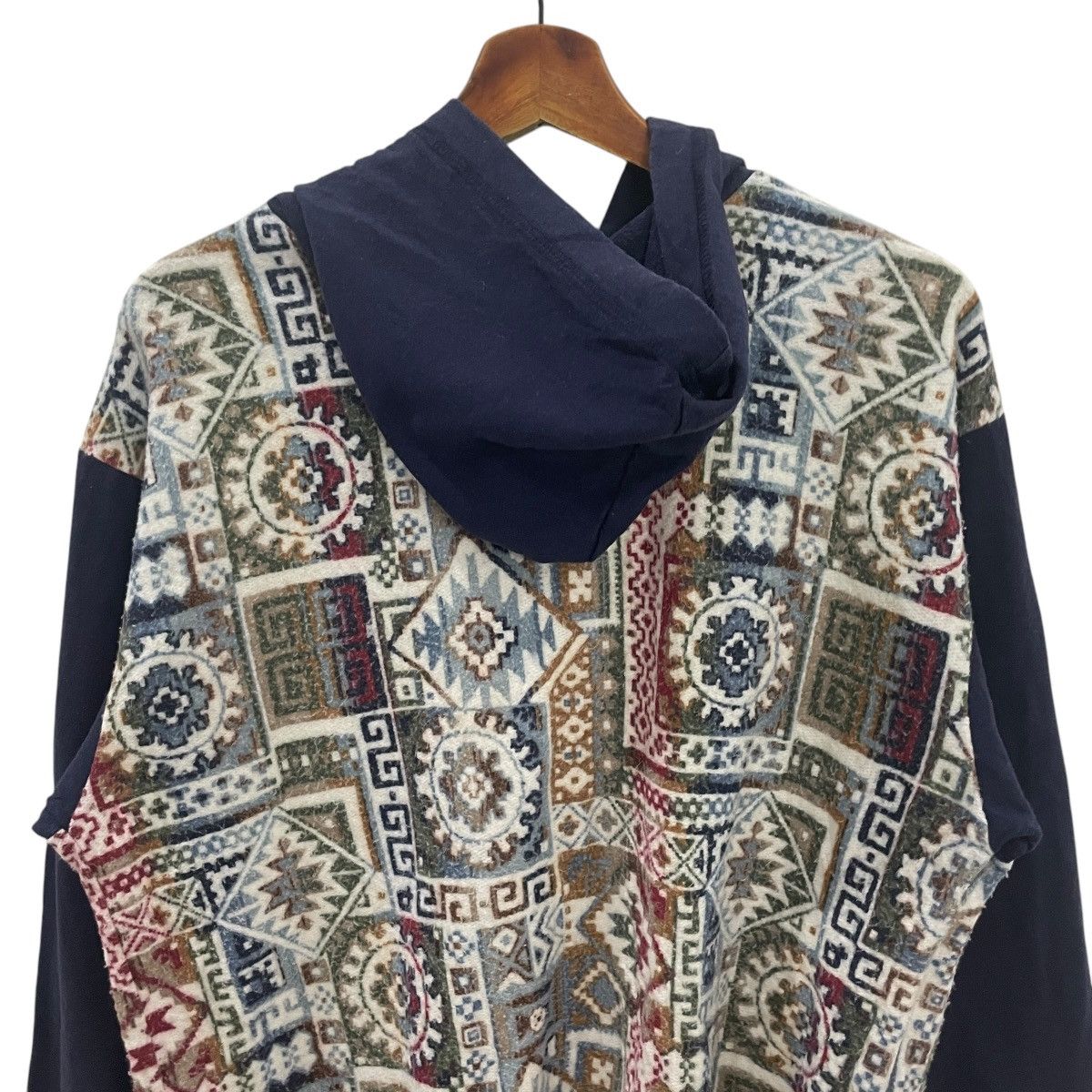 Japanese Brand × Vintage Vintage 90s Swat Hoodies Sweatshirt Size XL / US 12-14 / IT 48-50 - 9 Thumbnail