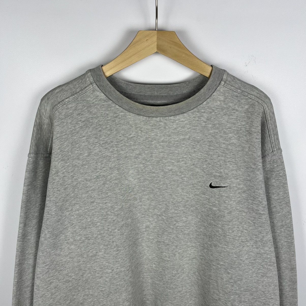Nike Vintage Nike swoosh y2k baggy sweatshirt 90’s Size US XL / EU 56 / 4 - 2 Thumbnail