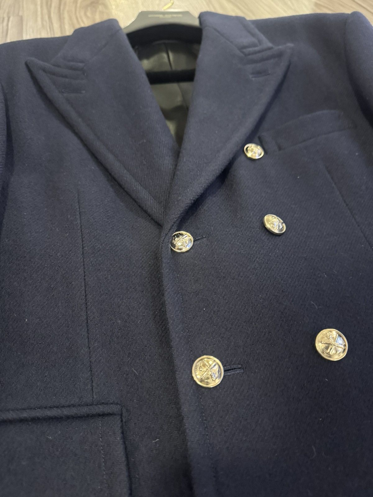 Other Custom Double-Breasted Allure Overcoat — Michael Andrews Size US L / EU 52-54 / 3 - 4 Thumbnail