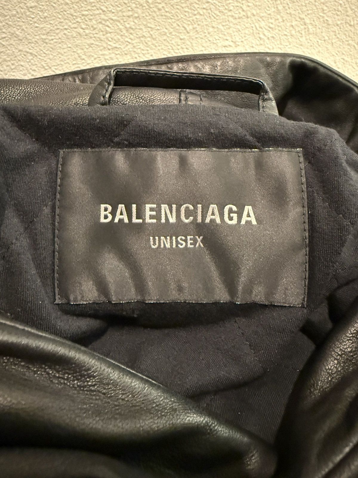 Balenciaga Size 5 leather hoodie pullover Size US XXL / EU 58 / 5 - 3 Thumbnail