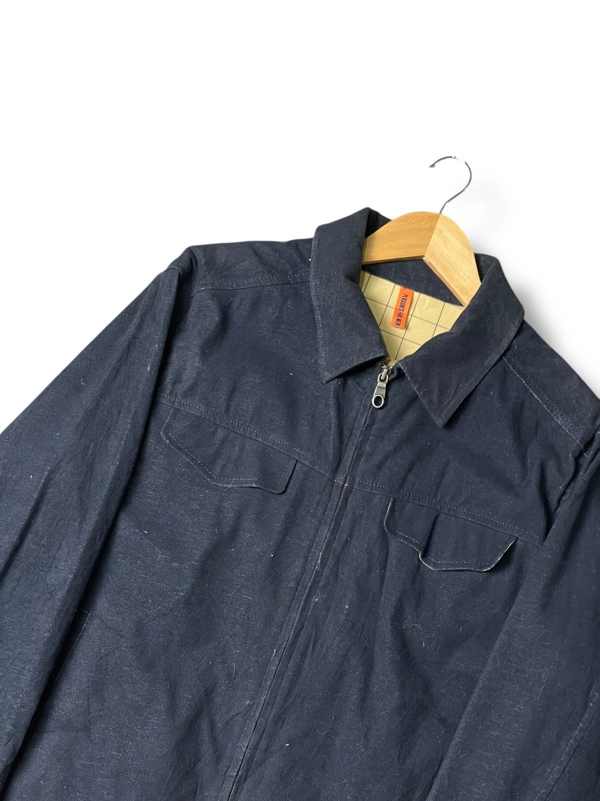 Japanese Brand × PERSON'S × Vintage Person’s For Men Polyester Zipper Light Jacket (114) Size US XS / EU 42 / 0 - 2 Thumbnail