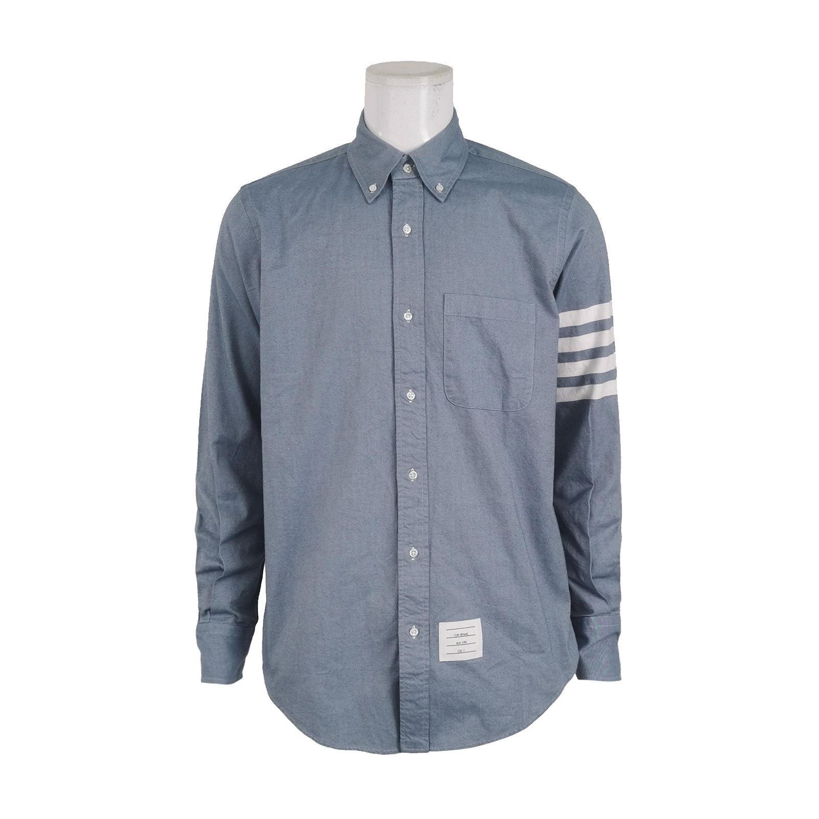Thom Browne Thom Browne Men l Button Ups Size US L / EU 52-54 / 3 - 1 Thumbnail