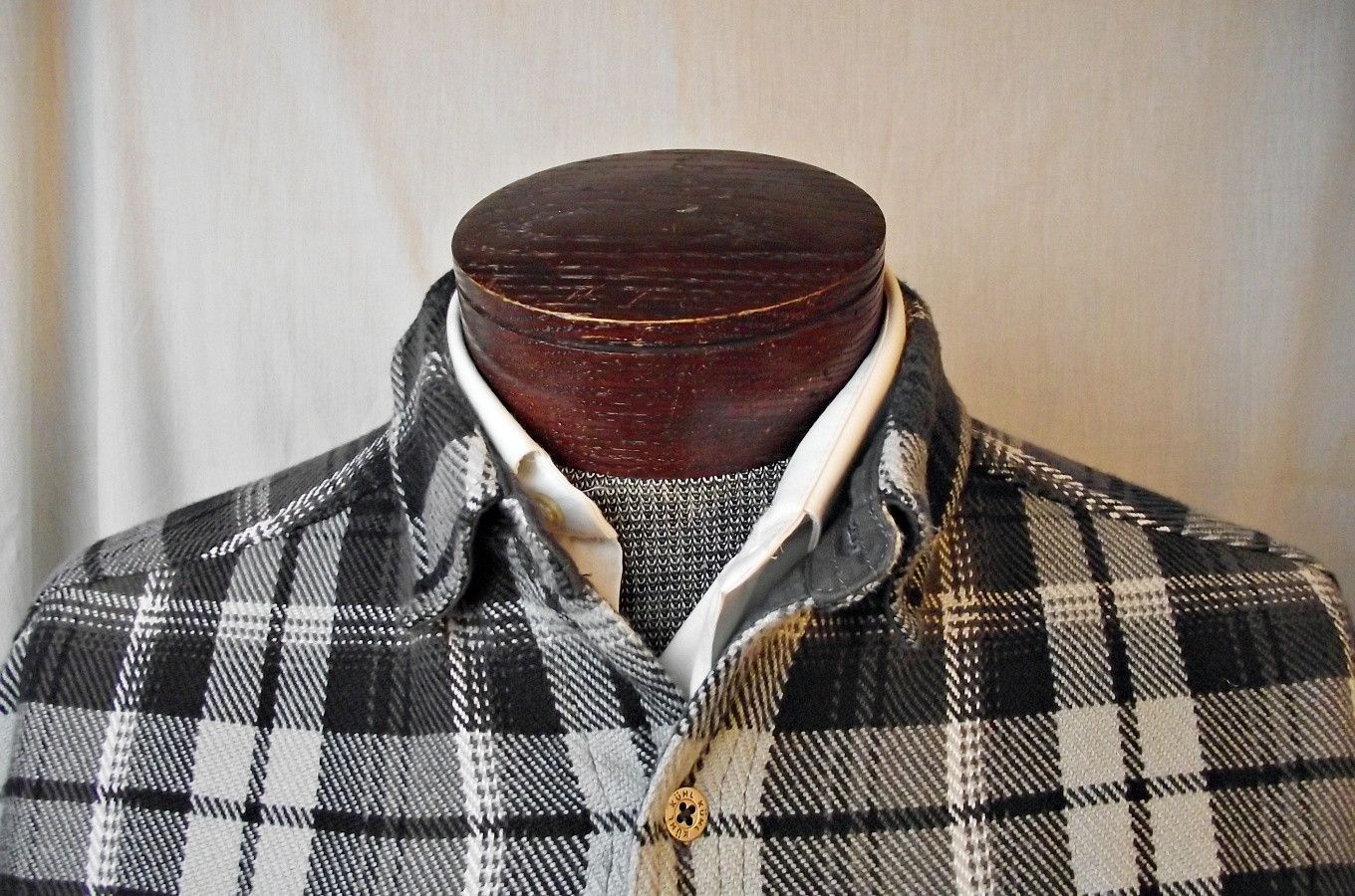 Kuhl KUHL Mens Disordr Heavyweight Flannel Shirt Black Plaid 7334 Size US L / EU 52-54 / 3 - 3 Thumbnail