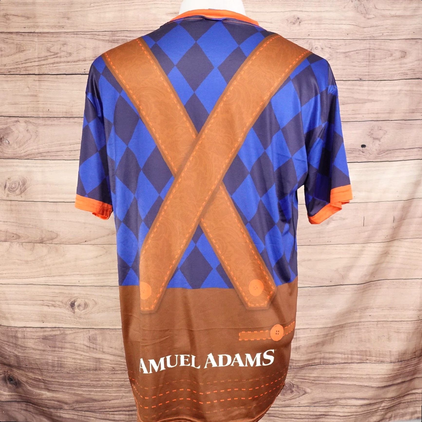 Vintage Samuel Adams Shirt Adult Medium Oktoberfest Lederhosen Costume Beer Graphic Tee Size US M / EU 48-50 / 2 - 4 Thumbnail