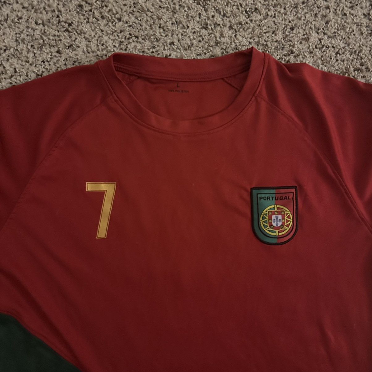 Vintage Vintage Portugal Ronaldo Jersey Size US L / EU 52-54 / 3 - 3 Thumbnail