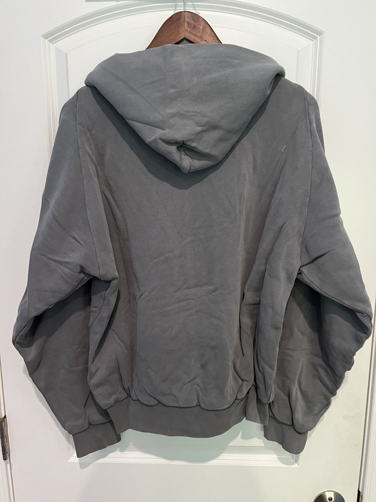 Balenciaga × Gap × Yeezy Yeezy Gap Zip Up Hoodie Poetic Grey Medium Size US M / EU 48-50 / 2 - 3 Thumbnail