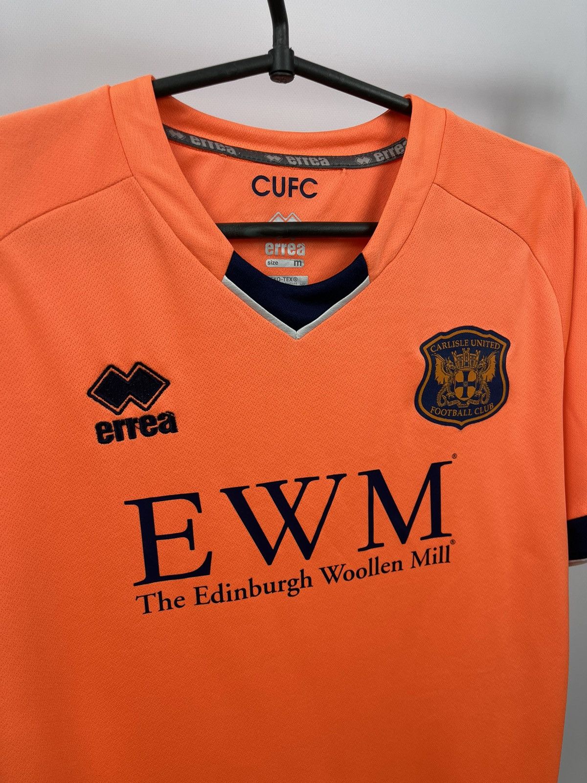 Vintage Carlisle United Jersey 2020/21 Home Size M Errea Orange Size US M / EU 48-50 / 2 - 3 Thumbnail