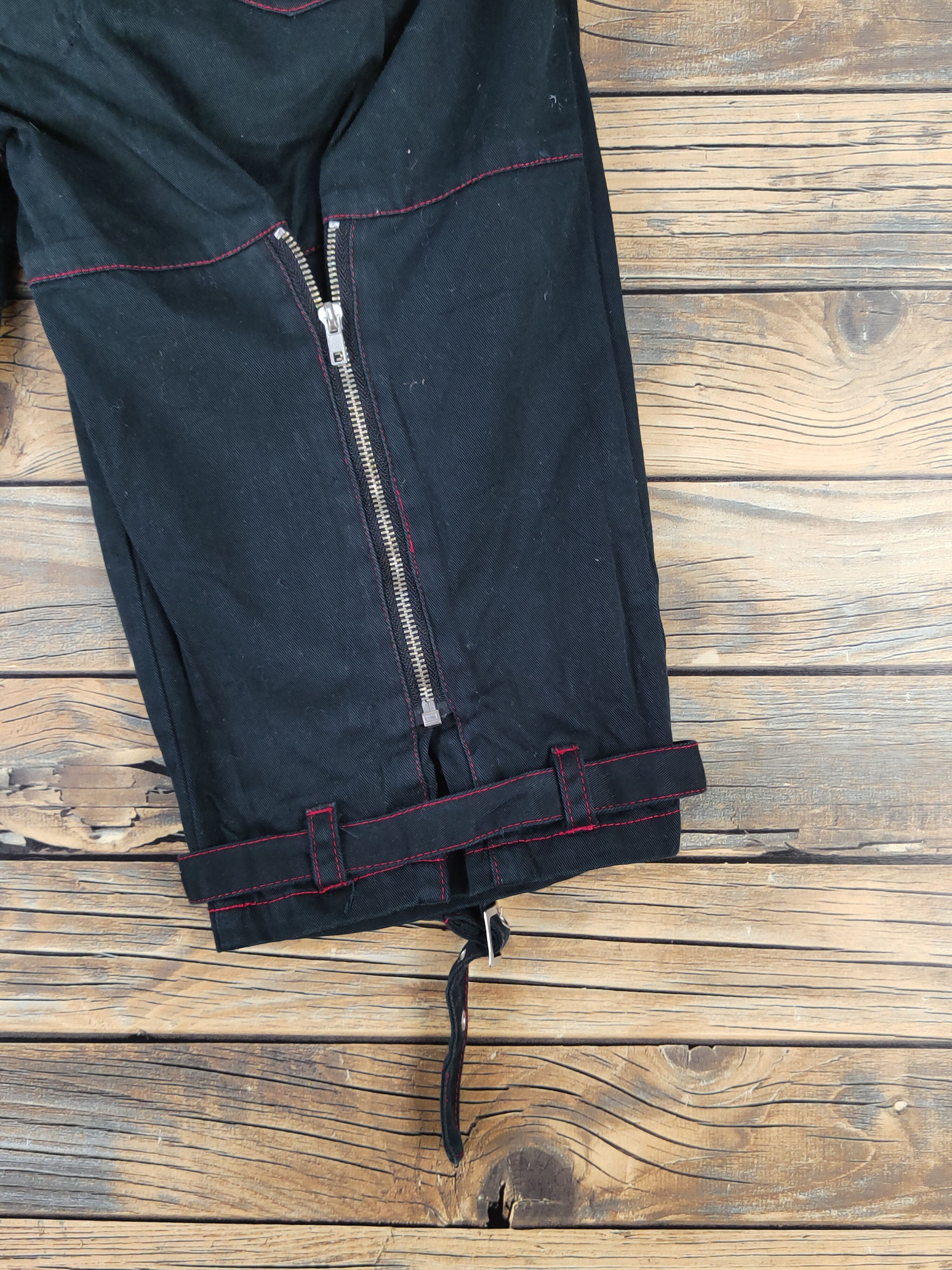 Japanese Brand Deorart punk seditionaries Black Short Pants #W1376 Size US 27 - 14 Thumbnail