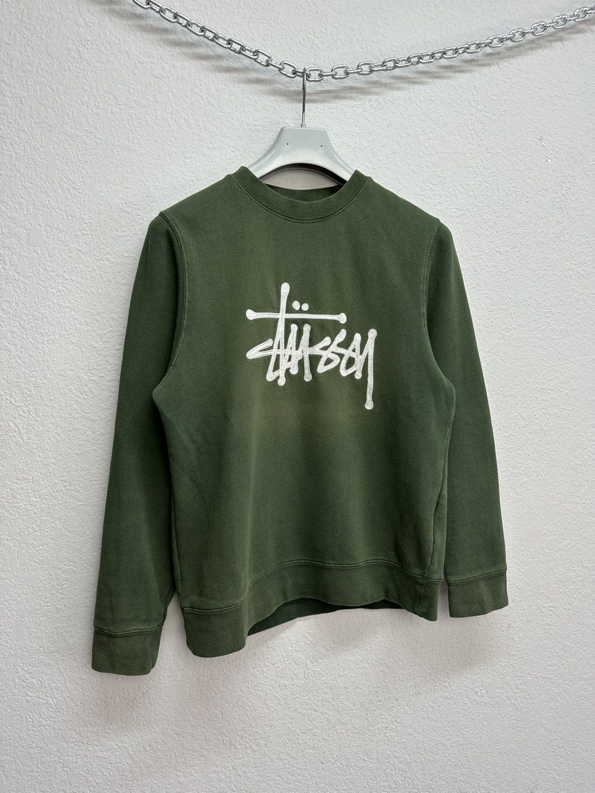 Stussy Vintage STUSSY Sweatshirt Y2K Embroidered Big Logo USA Size US S / EU 44-46 / 1 - 2 Thumbnail