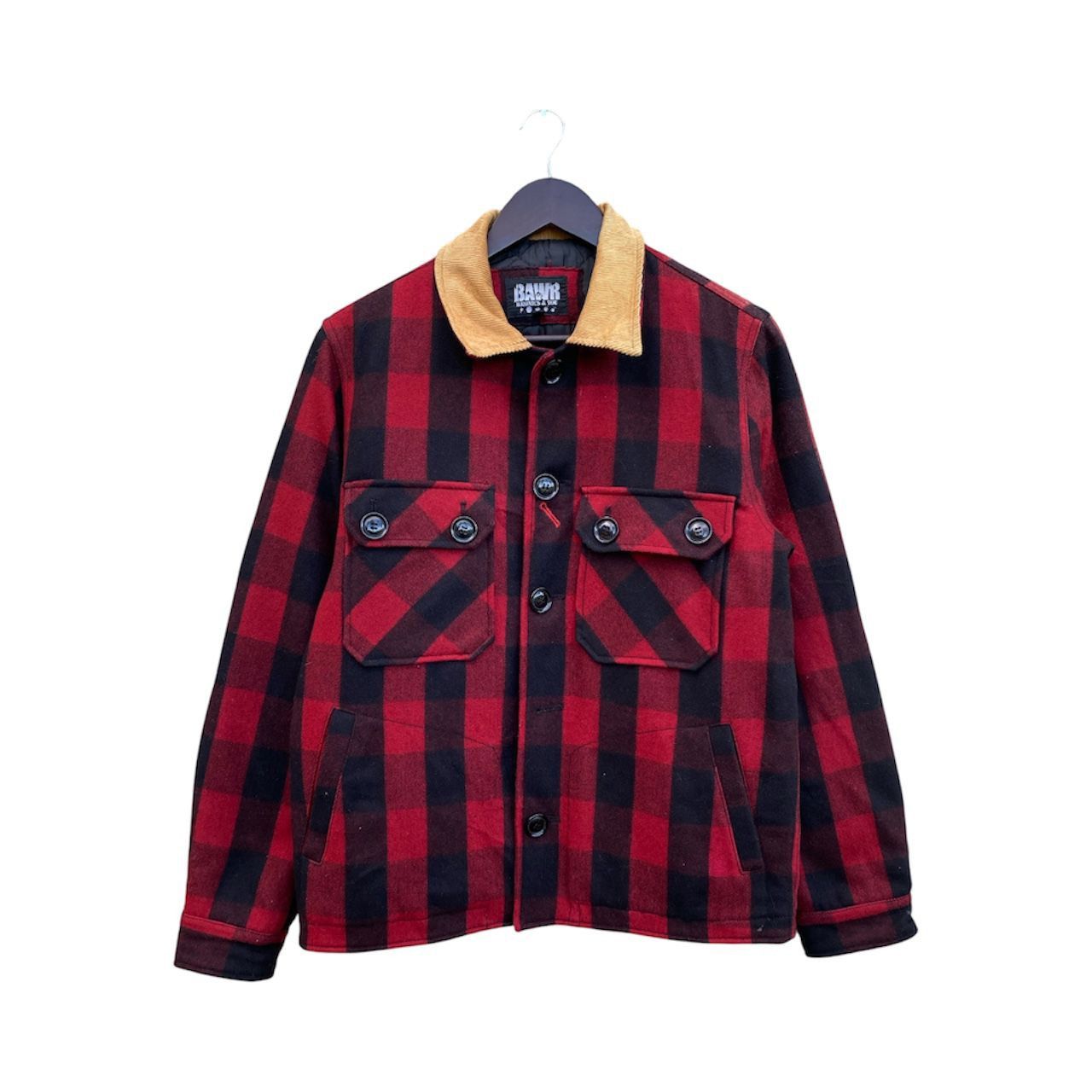 Japanese Brand BAWR Kronics & You Wool Plaid Tartan Jacket Size US L / EU 52-54 / 3 - 1 Thumbnail