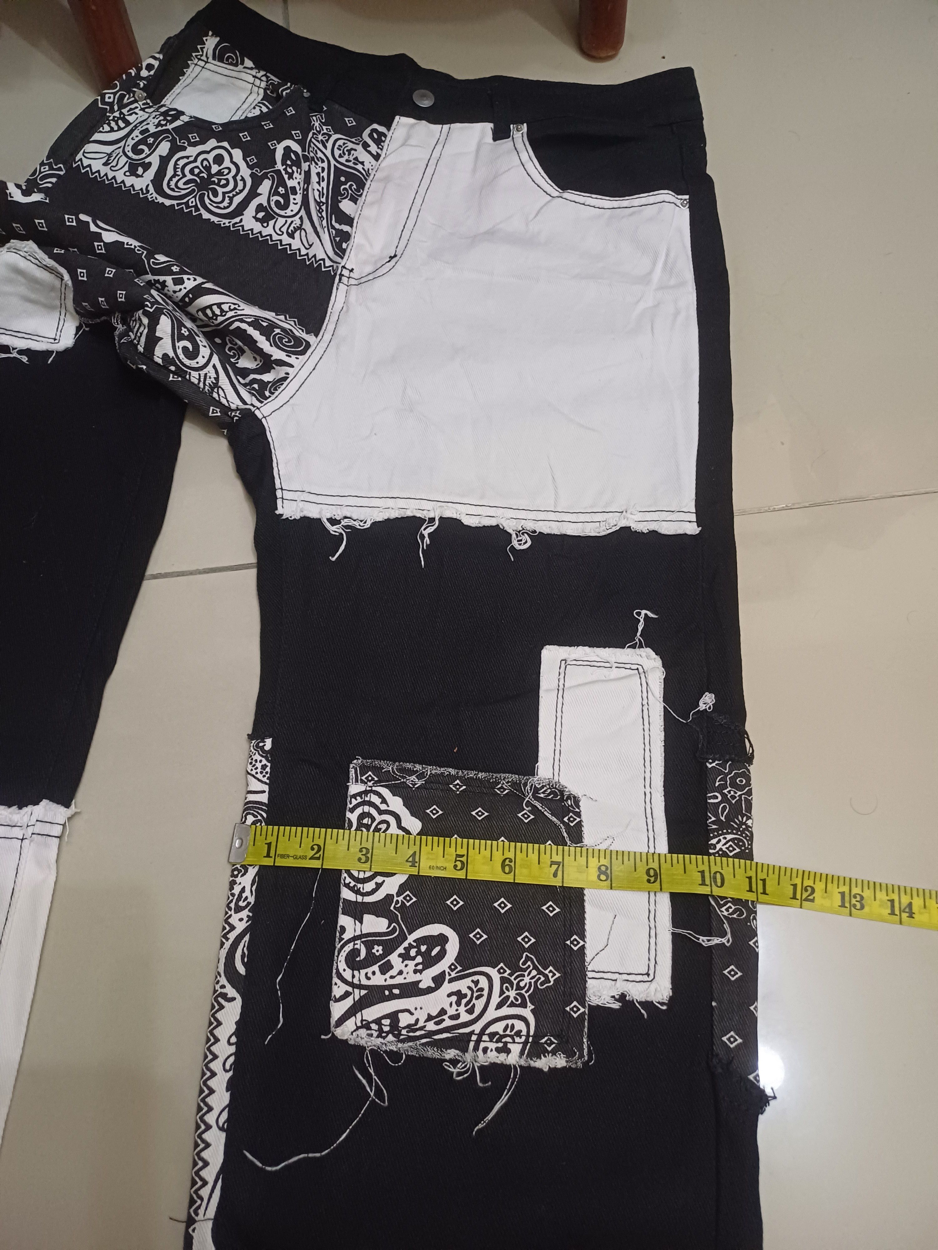 Art Comes First Crazy patchwork baggy jeans 🔥🔥🔥 Size US 32 / EU 48 - 10 Thumbnail