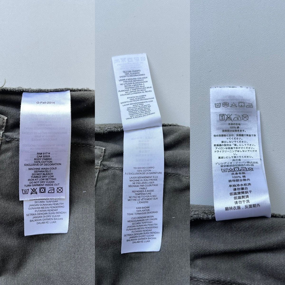 Armani Exchange Armani Exchange Regular Cargo Pants Garment Brown Size US 28 / EU 44 - 10 Thumbnail