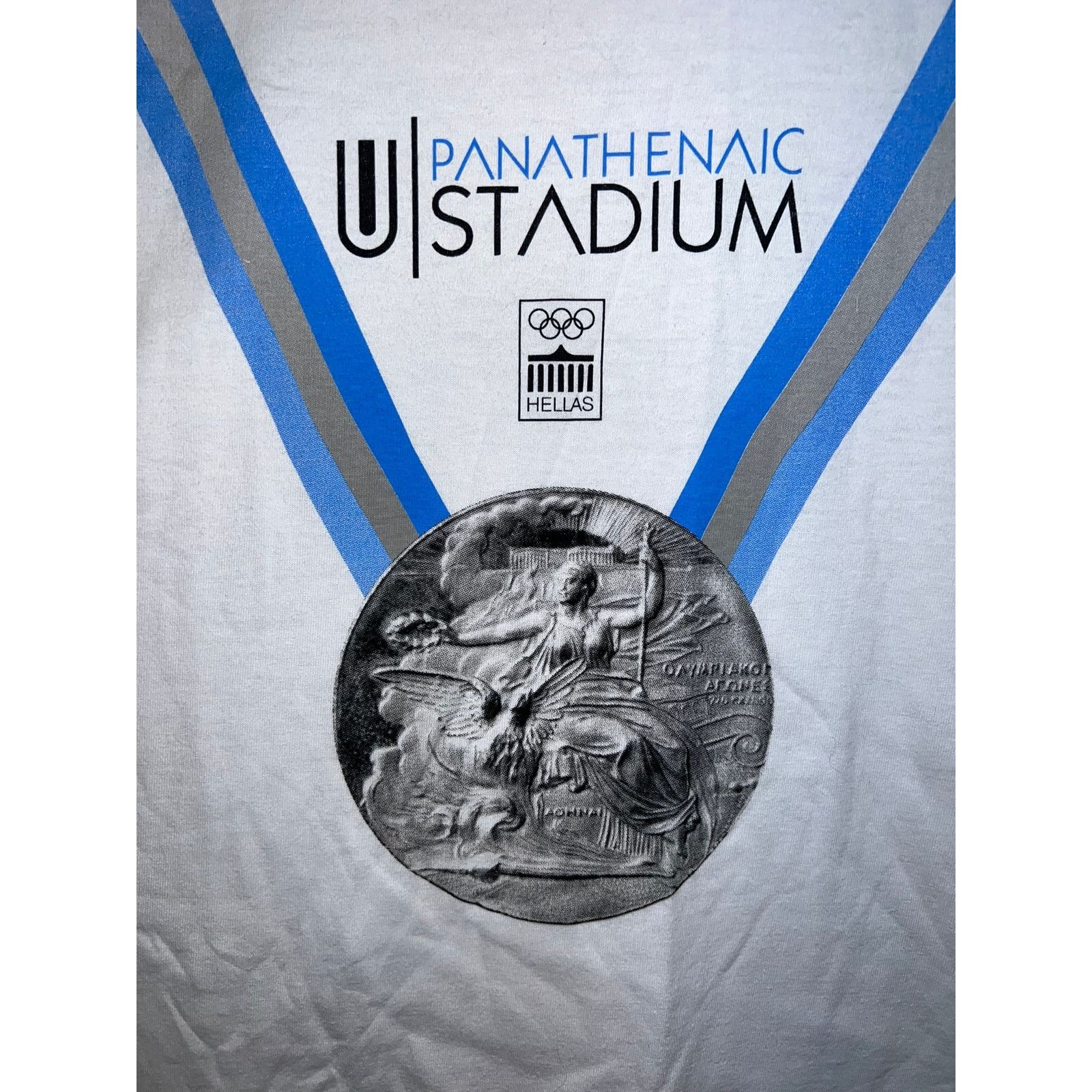 Vintage Vintage Olympics Shirt Green Panathenaic Stadium Tee XL Size US XL / EU 56 / 4 - 4 Thumbnail