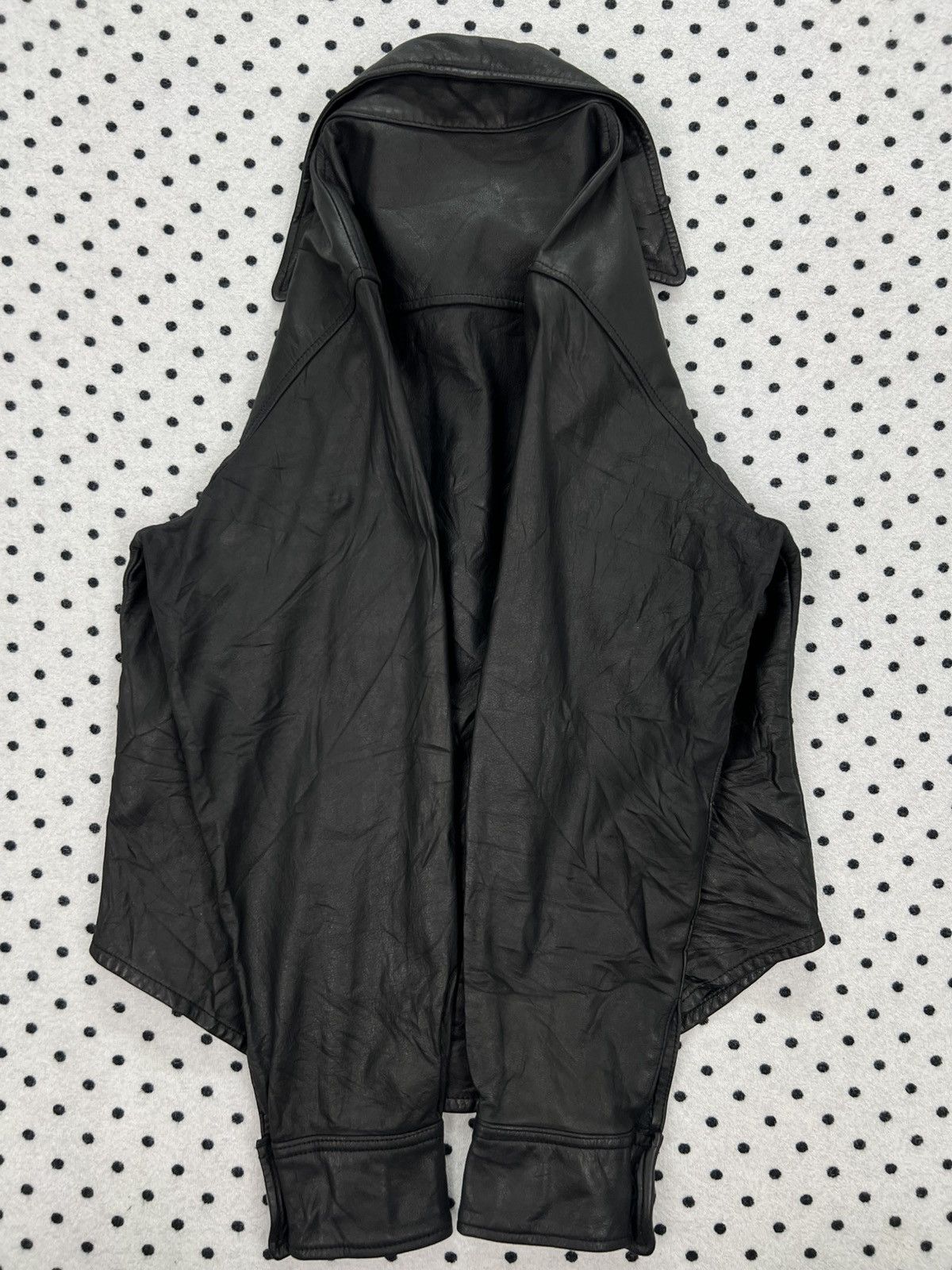Genuine Leather Mon Ami Pierlot Design Claudie Pierlot Leather Jacket Size XS / US 0-2 / IT 36-38 - 6 Thumbnail