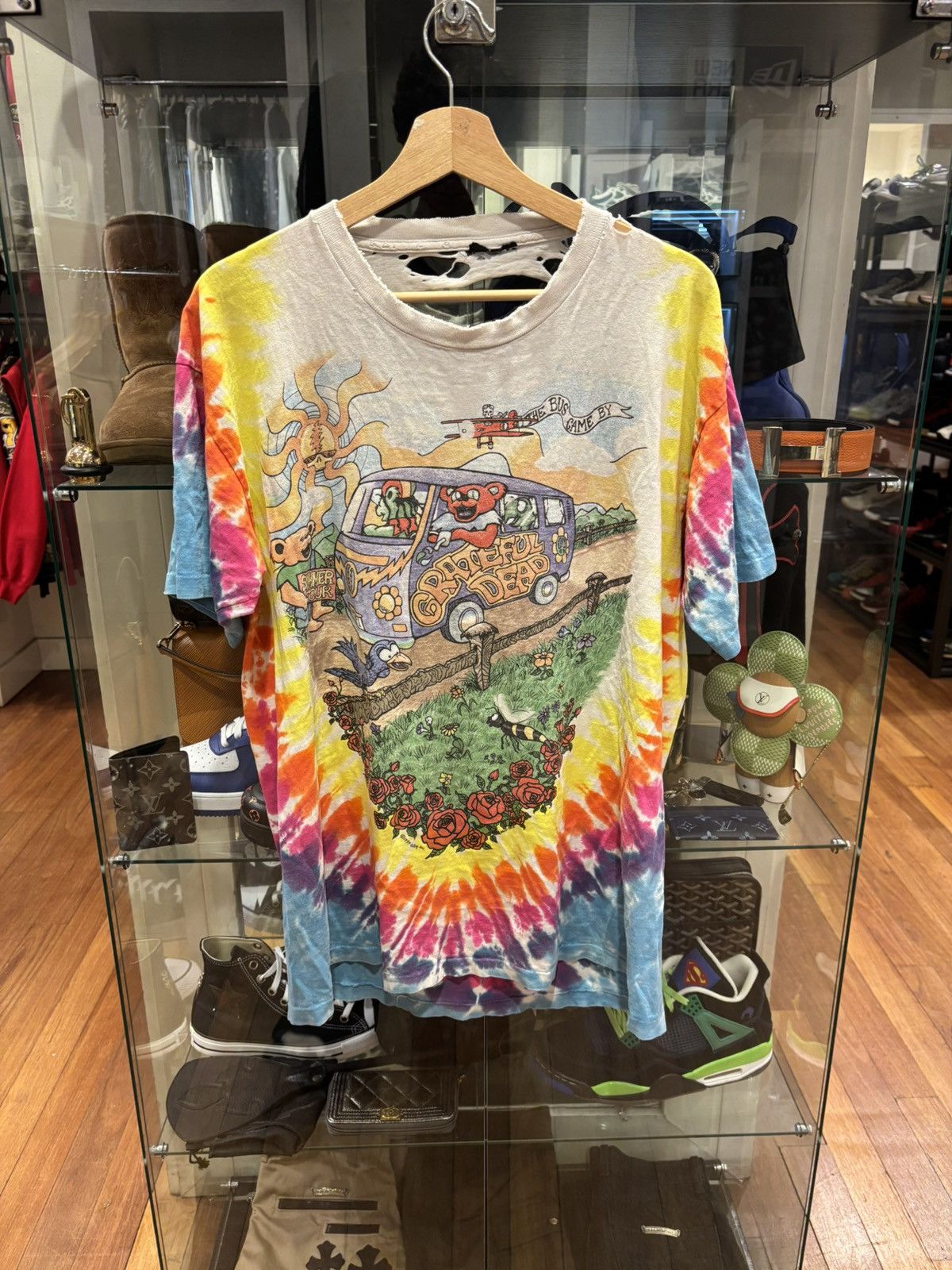 Grateful Dead Grateful Dead Summer Tour Vintage Distressed Tee Size US L / EU 52-54 / 3 - 1 Thumbnail