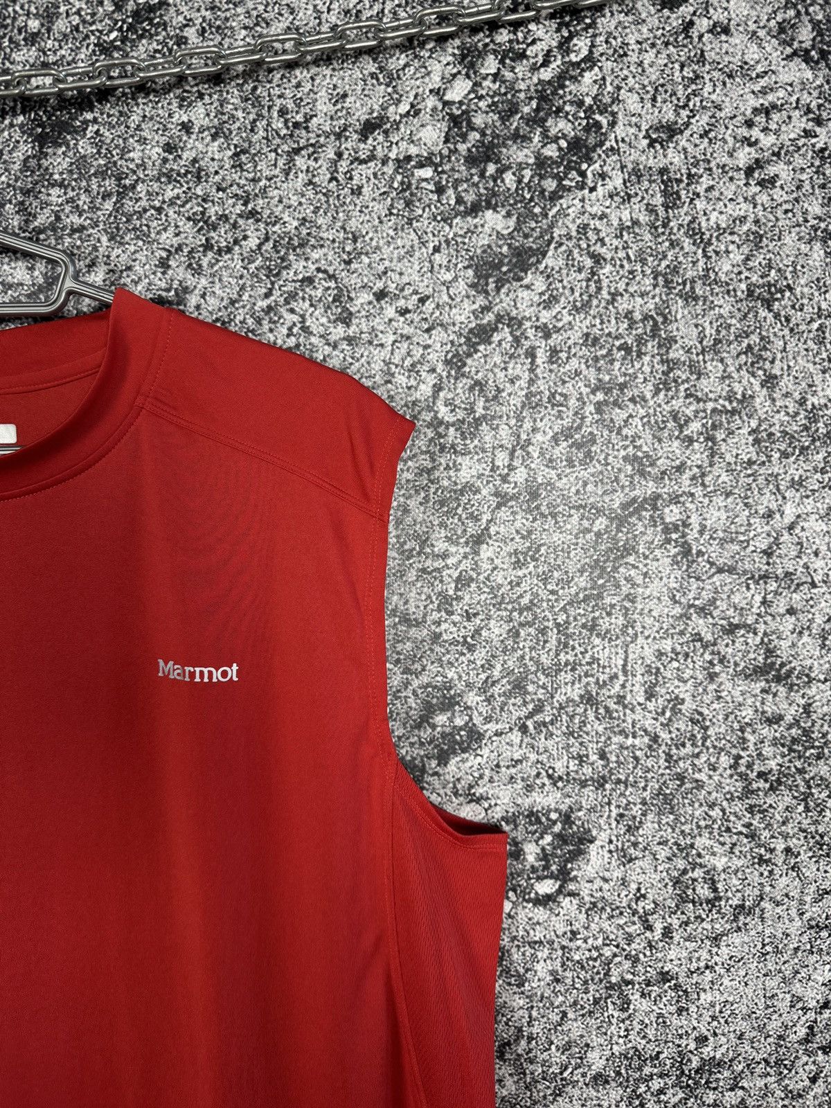 Marmot Men’s Marmot Tank Top Sleeveless Red Outdoor Size XXL Size US XXL / EU 58 / 5 - 2 Thumbnail