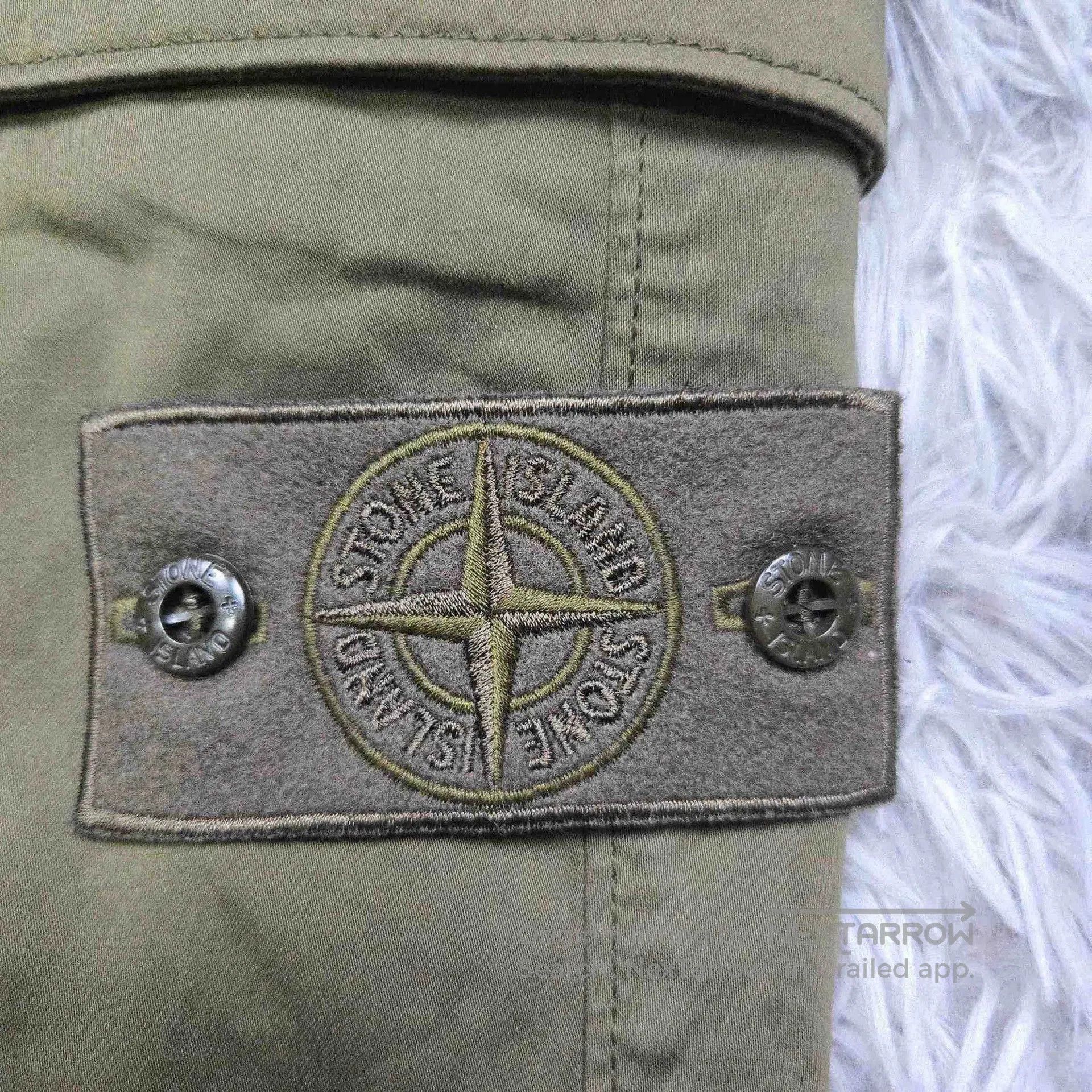 Stone Island stone island olive green cargo pants. Size US 31 - 4 Thumbnail
