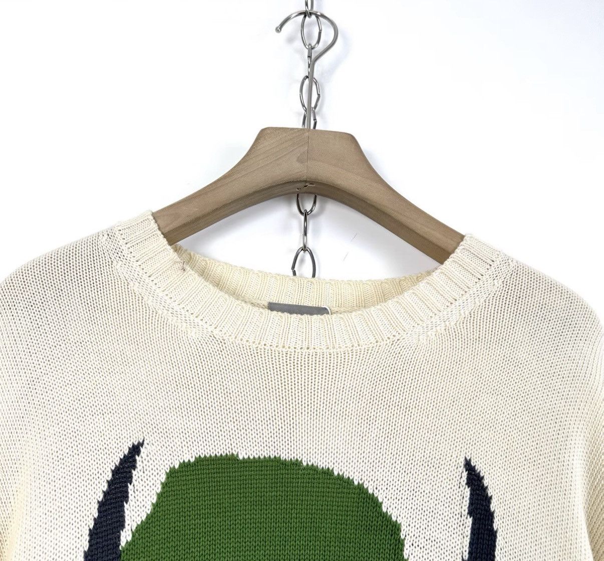 Dior Dior x Travis Scott Abstract Devil Pattern Knit Sweater K12 Size US M / EU 48-50 / 2 - 3 Thumbnail
