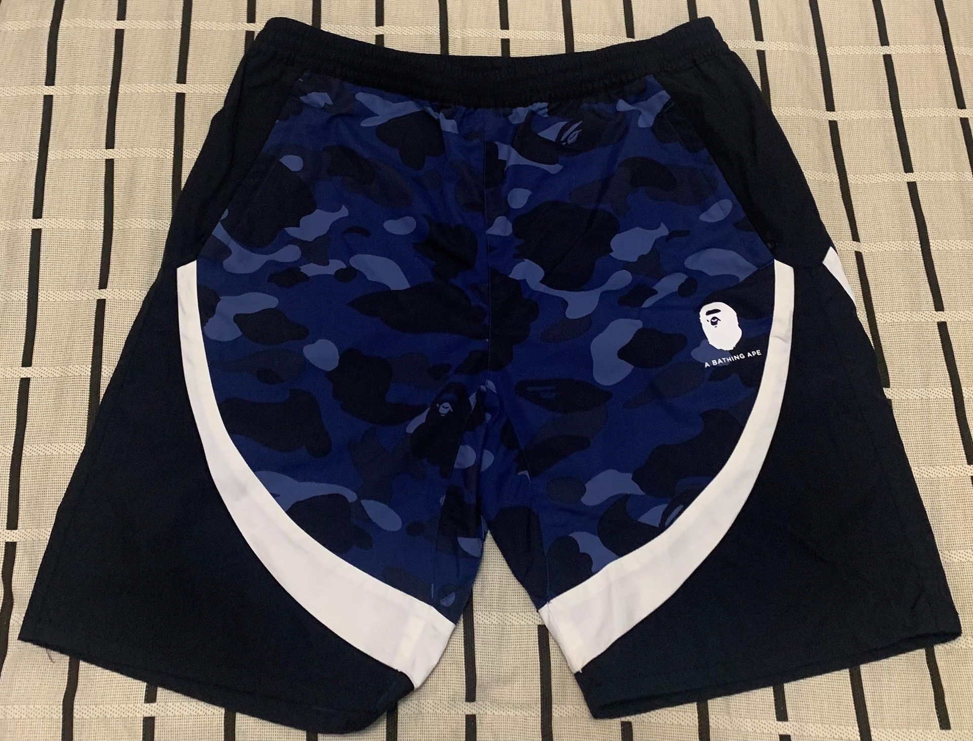 Bape Bape Camo Ape Head Blue Shorts XL Men Size US 36 / EU 52 - 1 Thumbnail