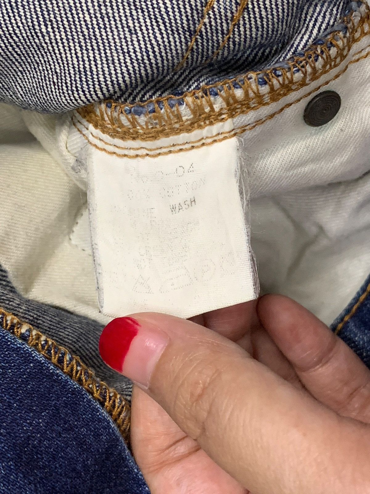 If Six Was Nine × Japanese Brand Vintage Japanese Brand Blue Wash Distressed Flare Jeans Size US 32 / EU 48 - 11 Thumbnail