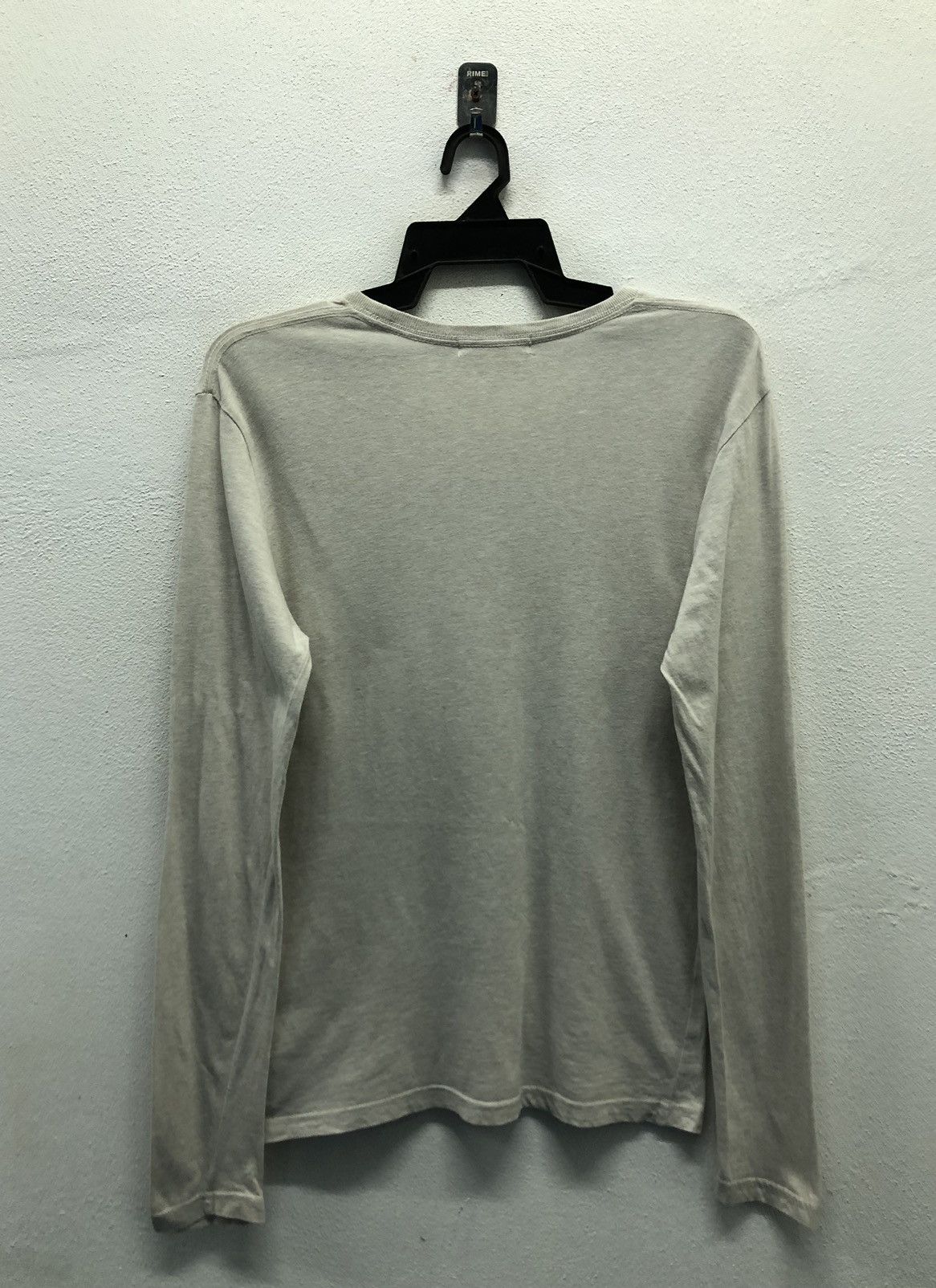 semanticdesign Semantic Design Graphic Skull Long Sleeve Tee – Off White Size US M / EU 48-50 / 2 - 2 Thumbnail