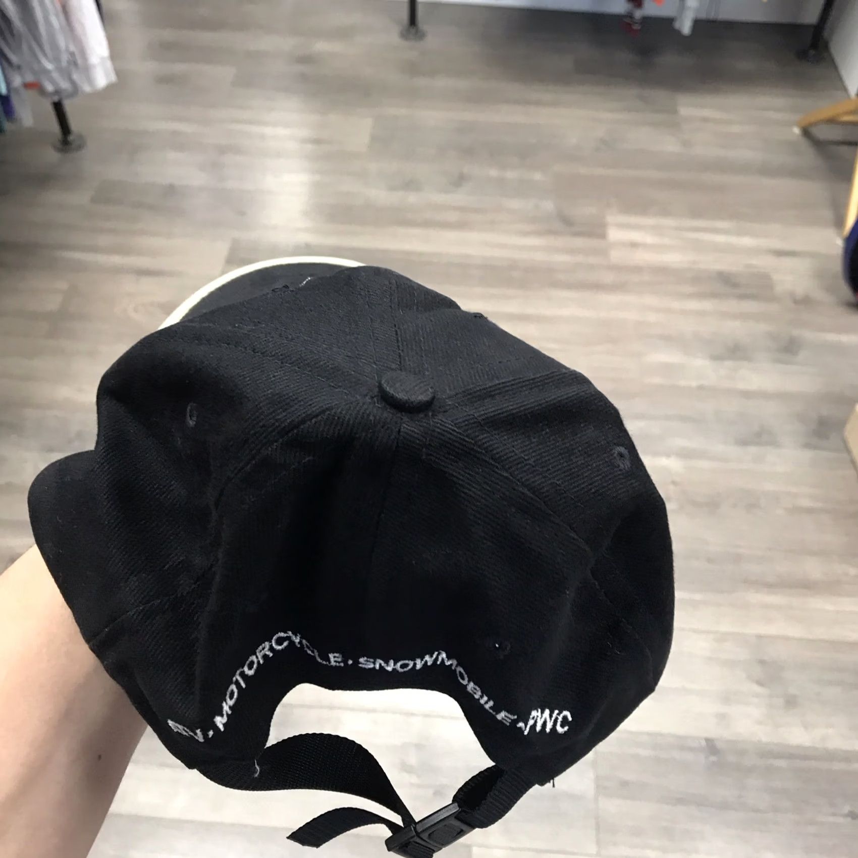 Vintage Marshall Racing Hat Adjustable Black Made In USA Embroidered Atv Motorcycle Size ONE SIZE - 7 Thumbnail