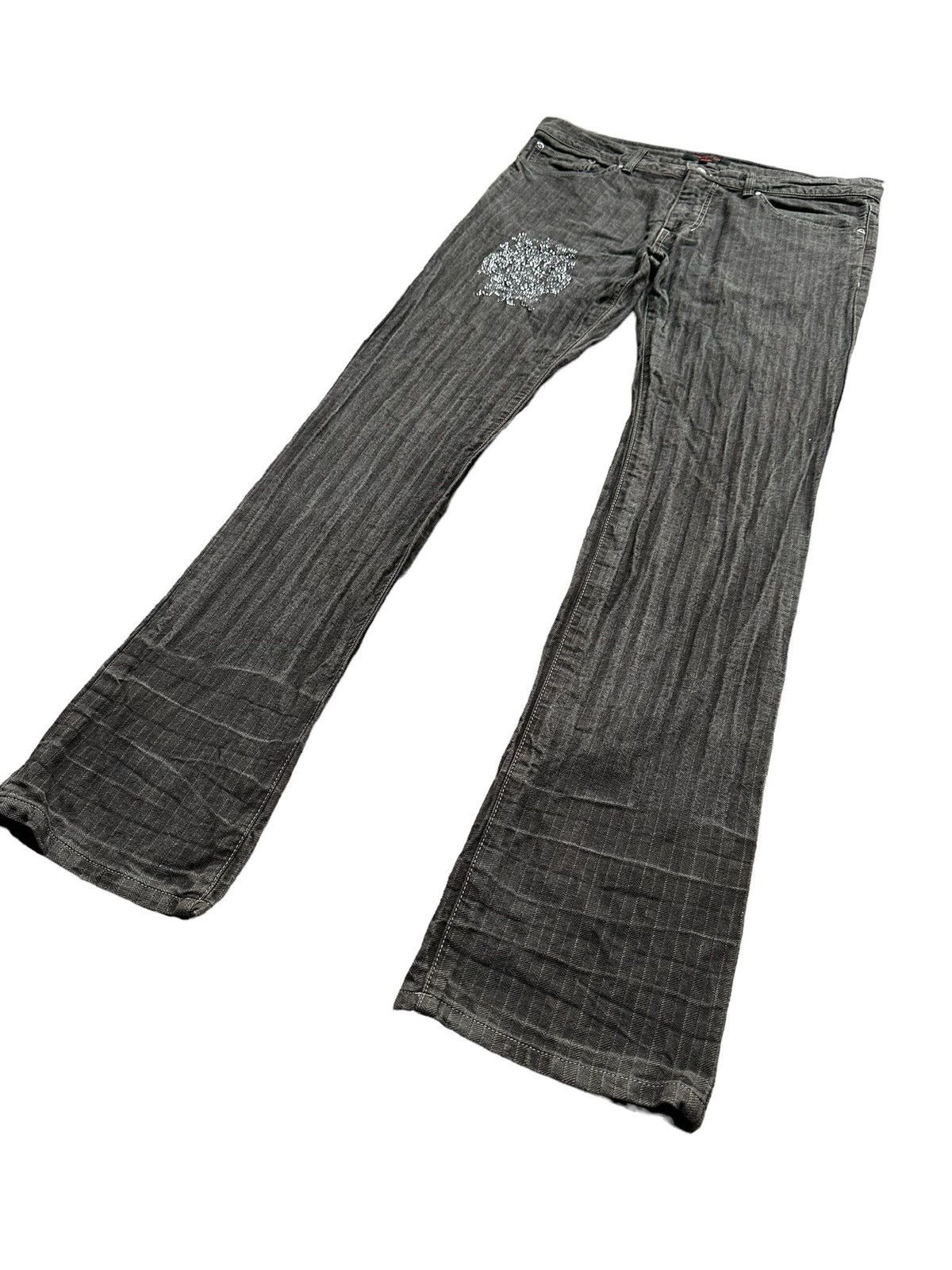 If Six Was Nine 2008 Nationality + Name = Grosbec twill mud max denim Size US 34 / EU 50 - 4 Thumbnail