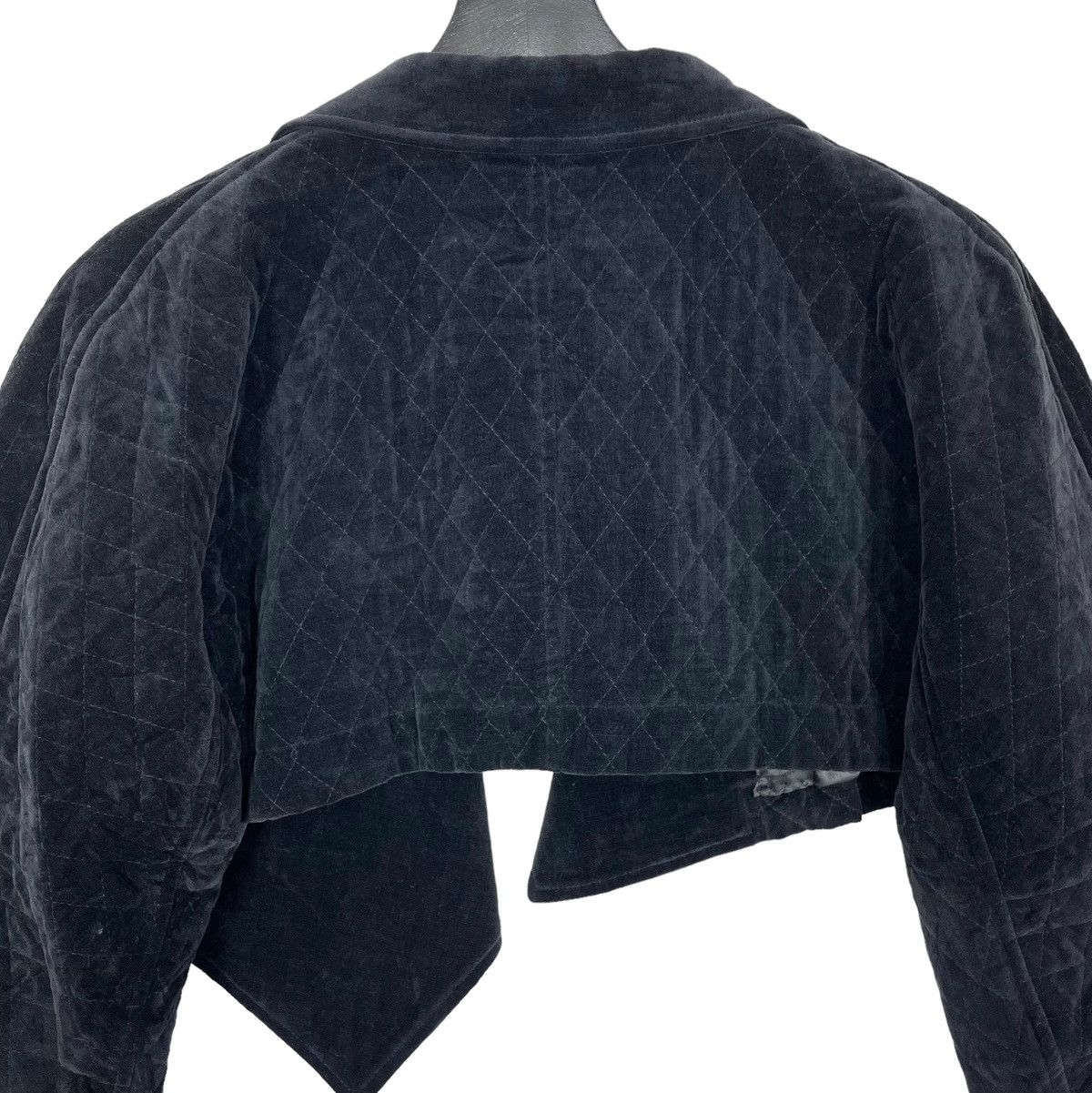 Comme des Garcons × Tricot Comme des Garcons × Vintage Vintage Comme des Garçons Tricot Asymmetrical Cropped Jacket Size S / US 4 / IT 40 - 11 Thumbnail
