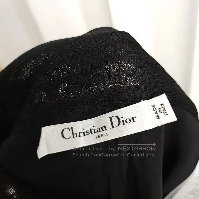 Dior Dior Black Polka Dot Skirt . Size 28" / US 6 / IT 42 - 4 Thumbnail