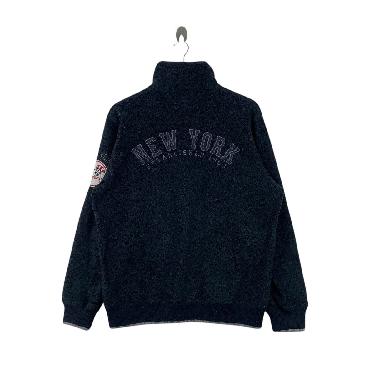 MLB New York YANKEES MLB Baseball Team Half Zipper Sweatshirt Size US XL / EU 56 / 4 - 2 Thumbnail