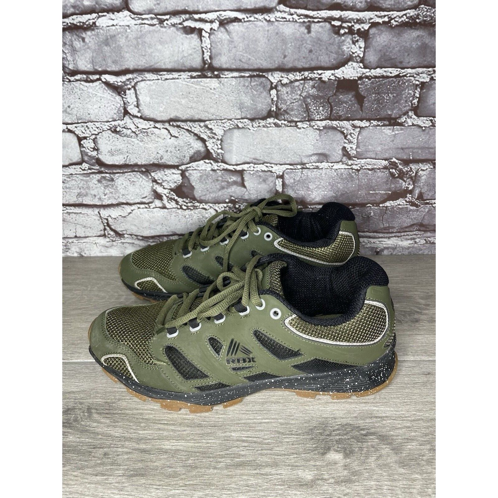 Other RBX Durango 3 Green & Black Athletic Trail Lace Running Shoe Size US 10 / EU 43 - 15 Thumbnail