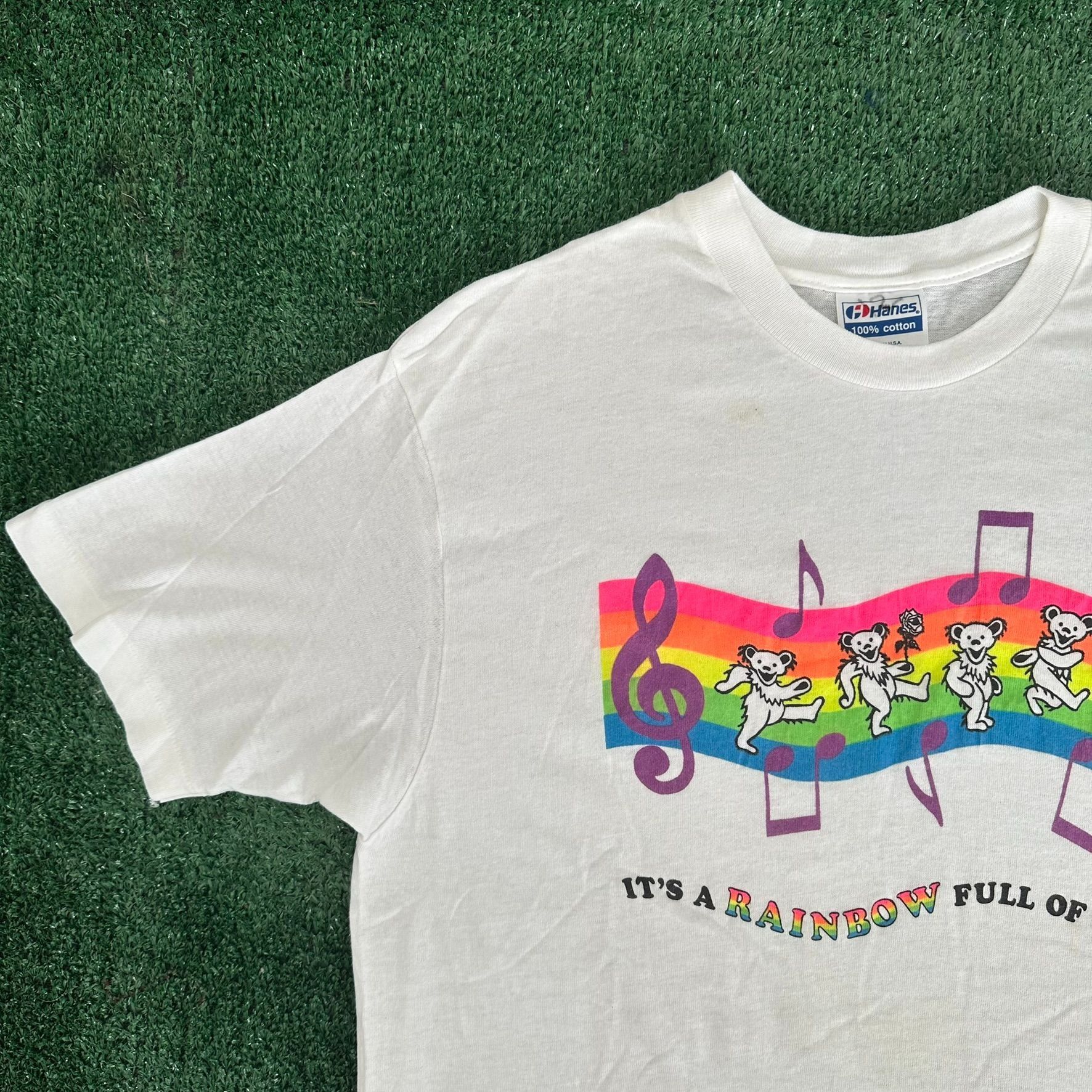 Grateful Dead Vintage 80s Grateful Dead T-Shirt Single Stitch Bears Band T Size US L / EU 52-54 / 3 - 4 Thumbnail