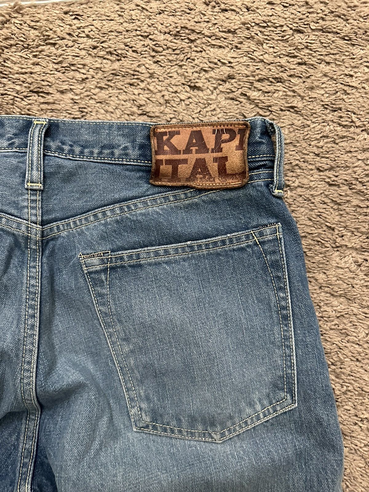 Kapital KAPITAL Monkey CISCO Distressed Denim Jeans Sashiko Size US 32 / EU 48 - 6 Thumbnail