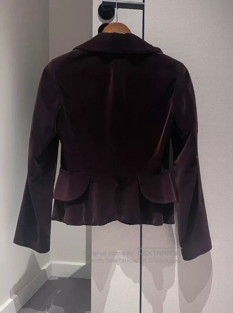 Vivienne Westwood Vivienne Westwood Red label velvet Saturn blazer, rare bur Size L / US 10 / IT 46 - 3 Thumbnail
