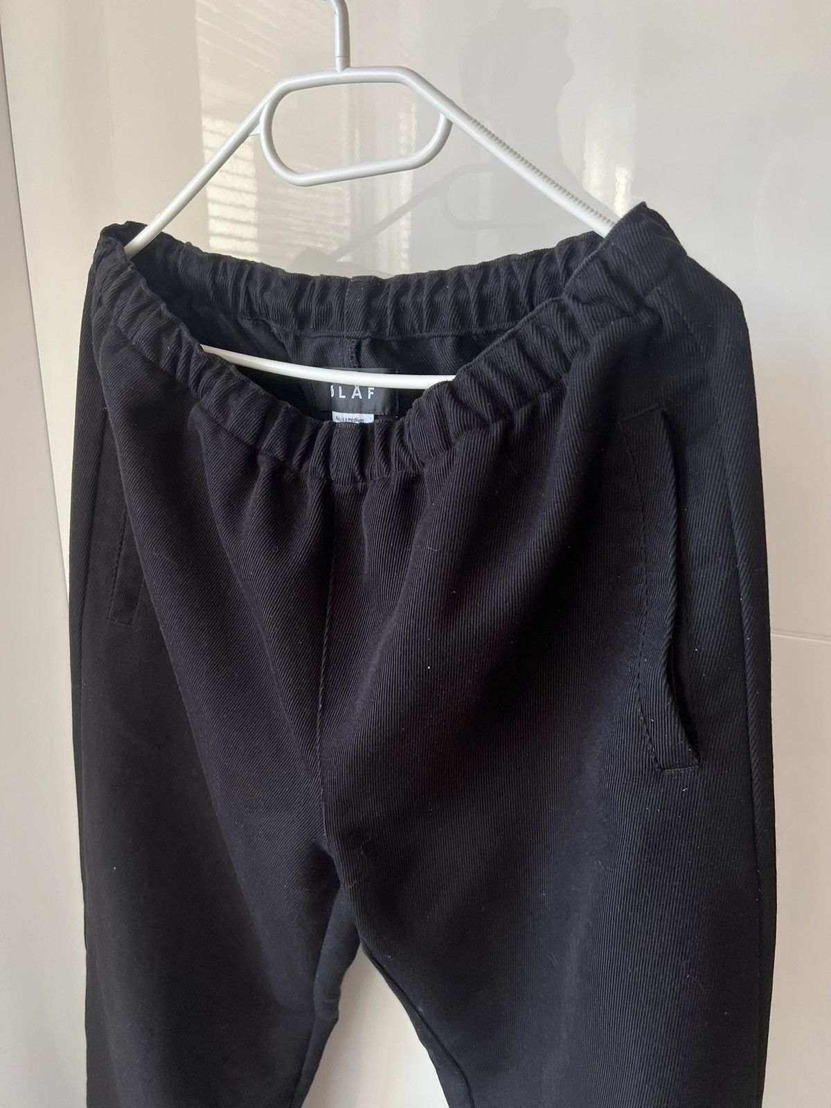 OLAF Rare Olaf Opium Avant Garde Printed Logo Regular Chino Pants Size US 32 / EU 48 - 6 Thumbnail