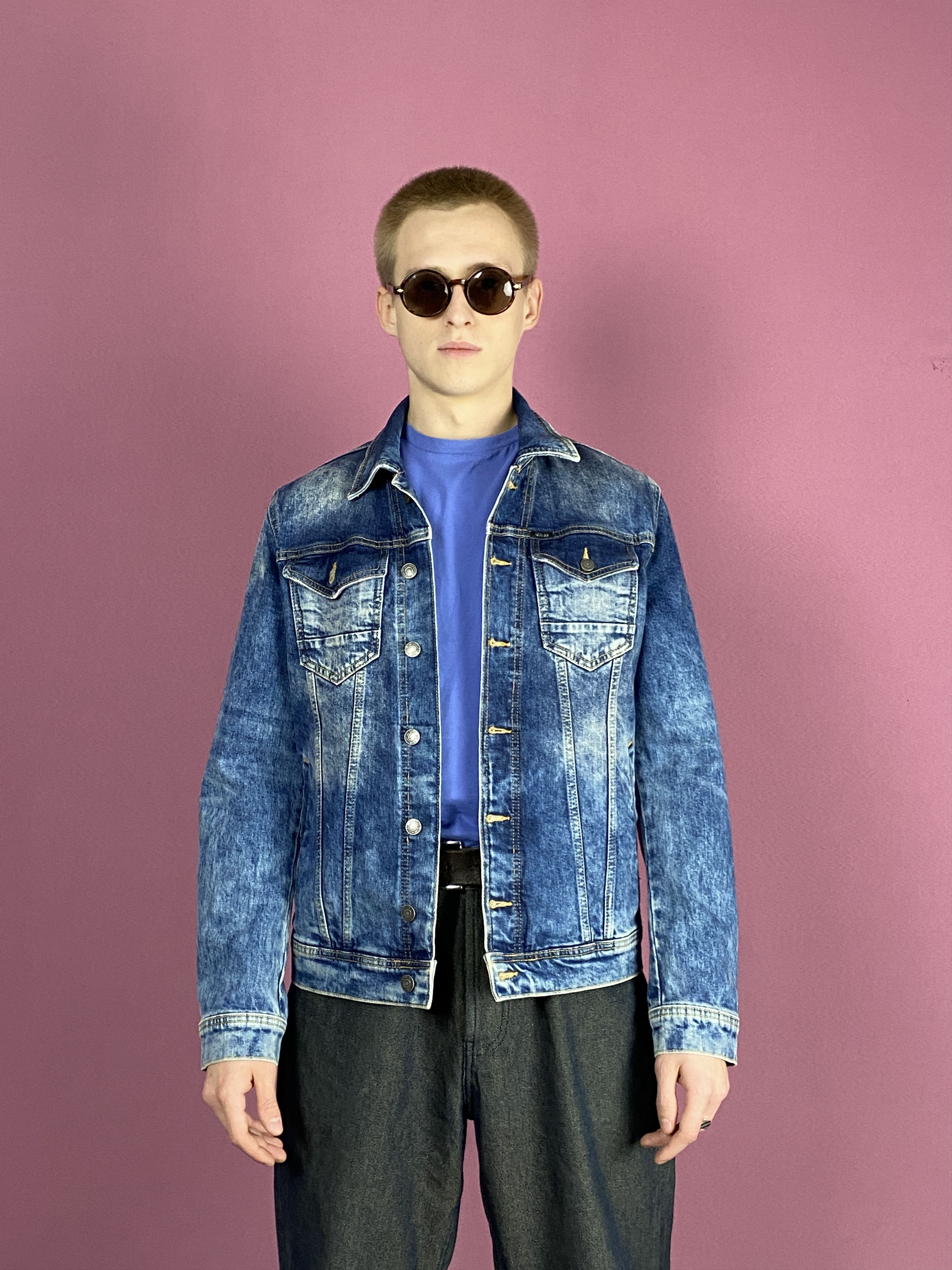 Guess Guess Vintage Men's Denim Jacket - M Jean Blazer Size US M / EU 48-50 / 2 - 2 Thumbnail
