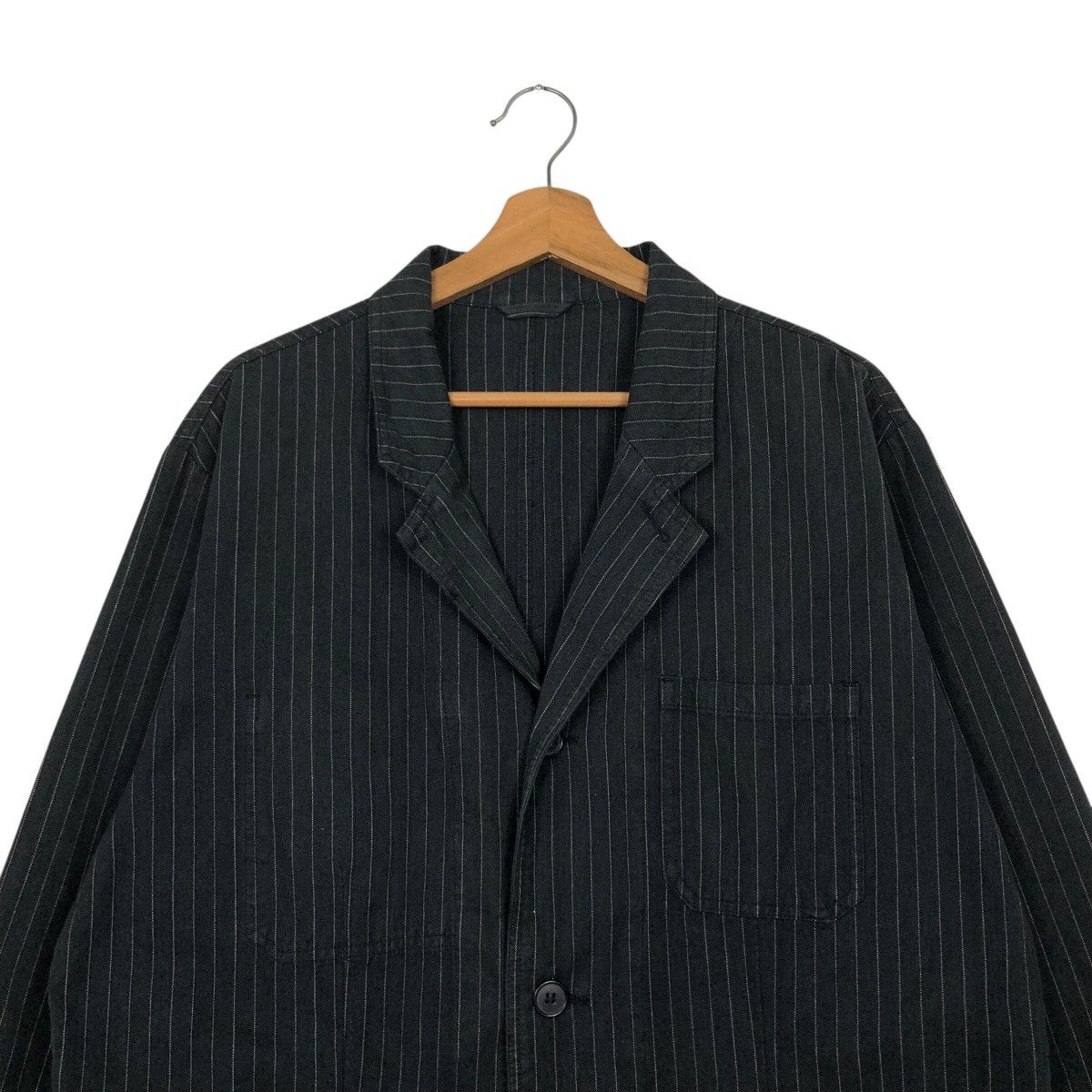 Japanese Brand Vintage Hickory Chore Jacket Vviirrggnn Voyage Issey Miyake Size US L / EU 52-54 / 3 - 4 Thumbnail