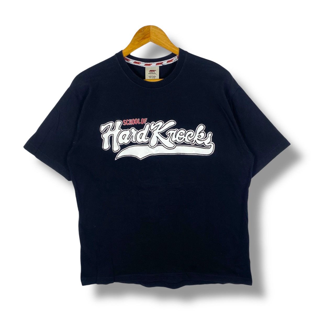 Vintage Vintage 00s SOHK School Of Hard Knocks Logo Graphic Tee Size US L / EU 52-54 / 3 - 1 Thumbnail