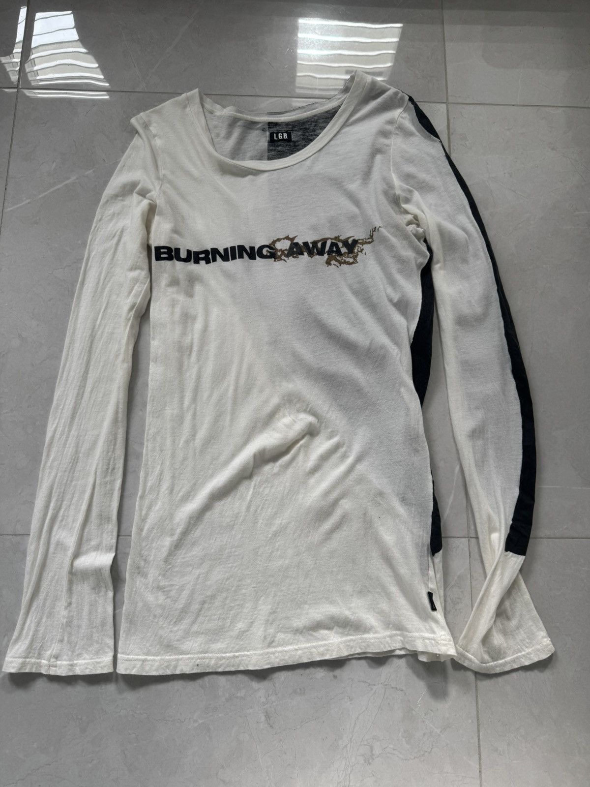 Le Grande Bleu (L.G.B.) Lgb “burning away” long sleeve | Grailed