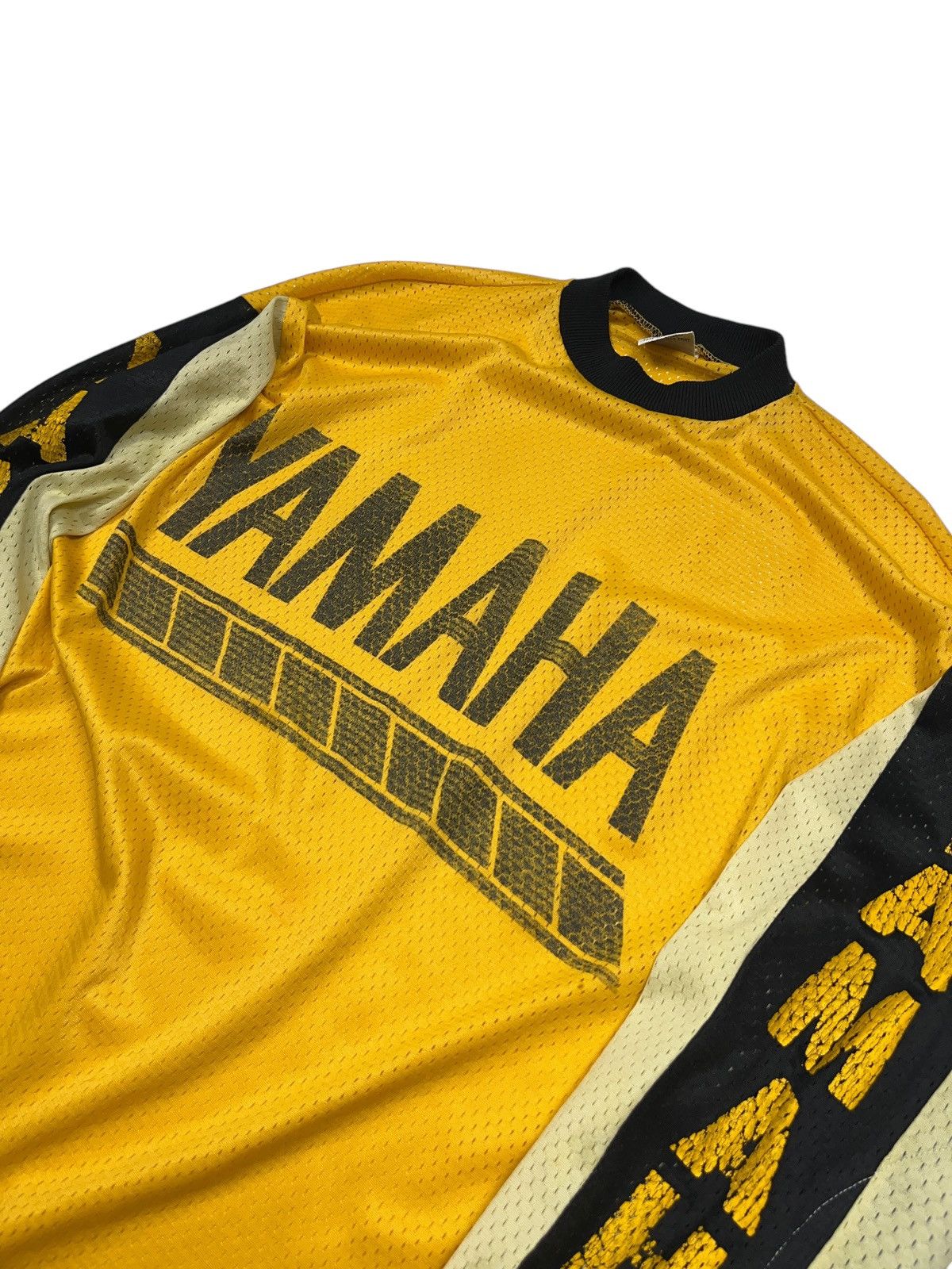 Vintage × Yamaha Vintage 70s Yamaha Motorcross Mesh Jersey Malcolm Smith Size US M / EU 48-50 / 2 - 4 Thumbnail
